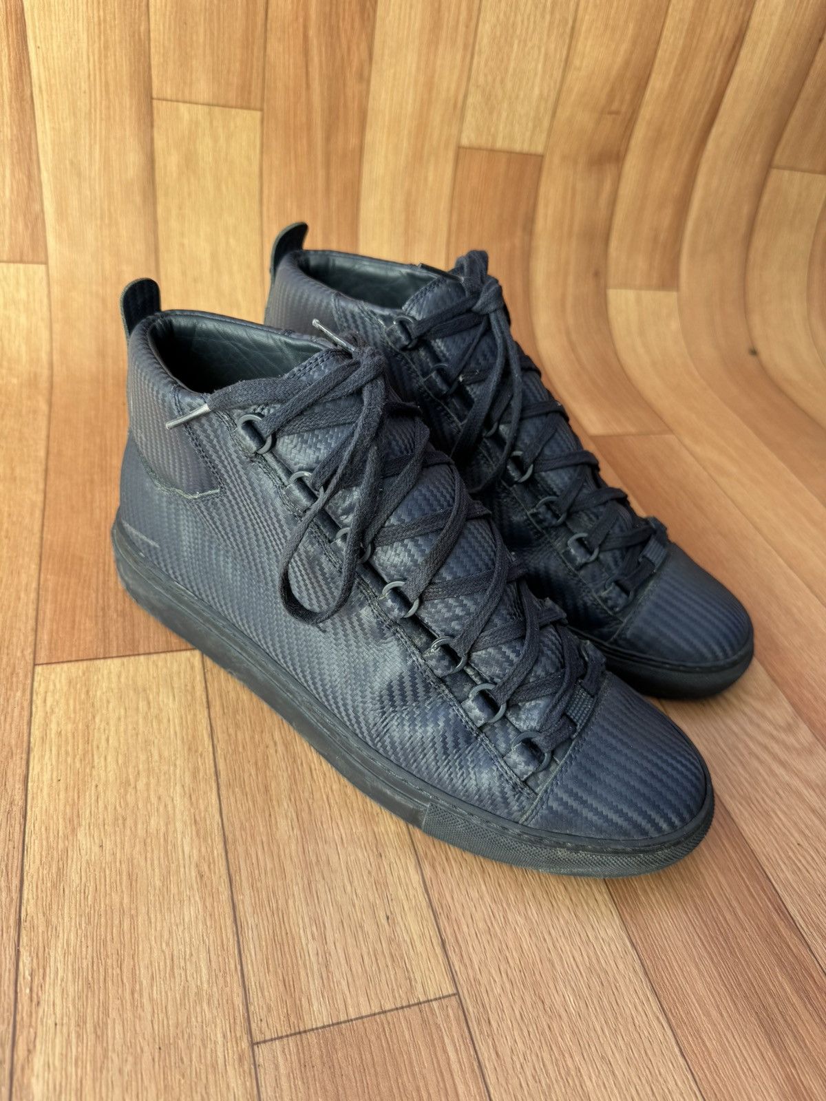 Balenciaga Balenciaga Arena in dark Blue Sneakers Size US 8 / EU 41 - 8 Thumbnail