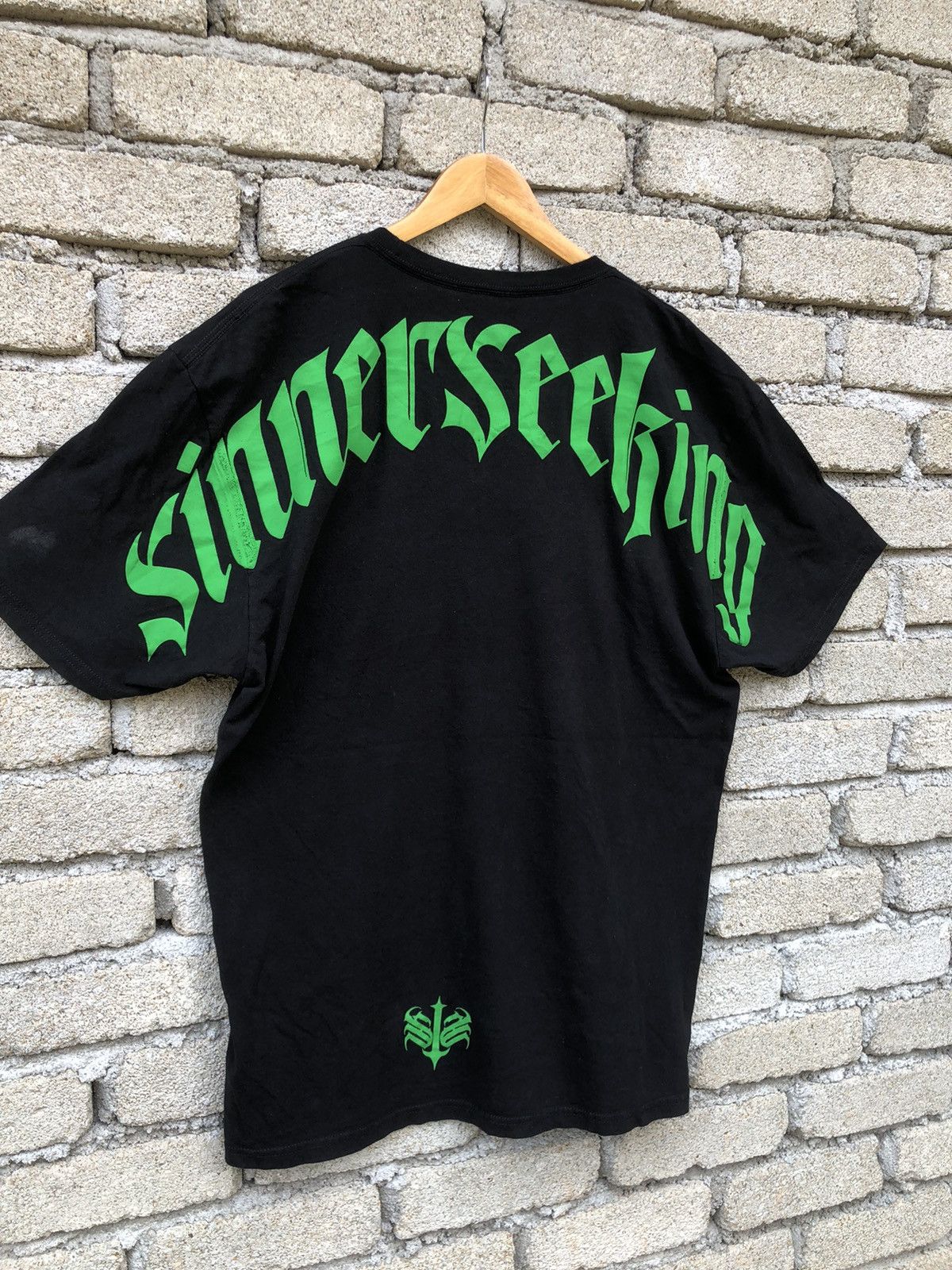Japanese Brand Japanese Brands Streetwear Sinner Seeking Art Graphic Tee Size US XL / EU 56 / 4 - 2 Thumbnail