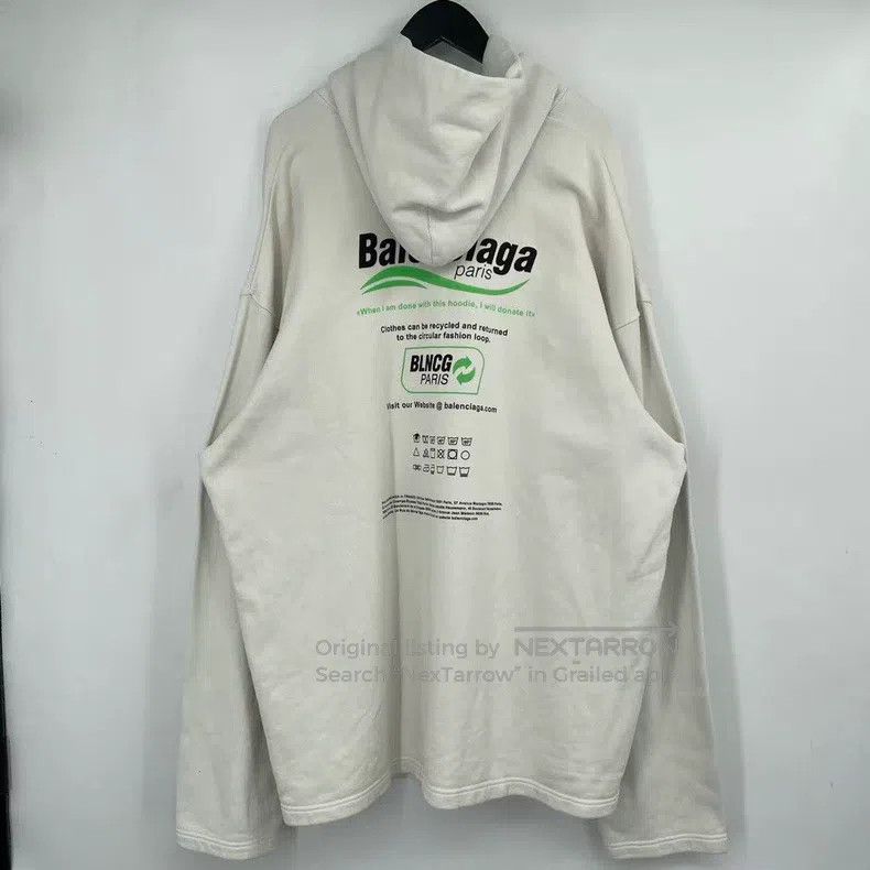 Balenciaga Balenciaga Eco-friendly Coke hoodie Size US M / EU 48-50 / 2 - 2 Thumbnail
