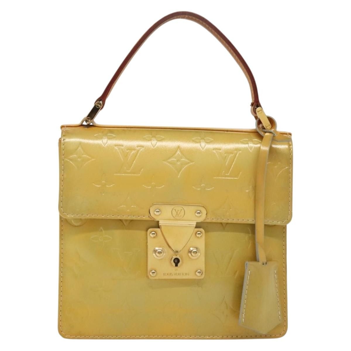 Louis Vuitton LOUIS VUITTON Monogram Vernis Spring Street Hand Bag Gris Size ONE SIZE - 13 Thumbnail