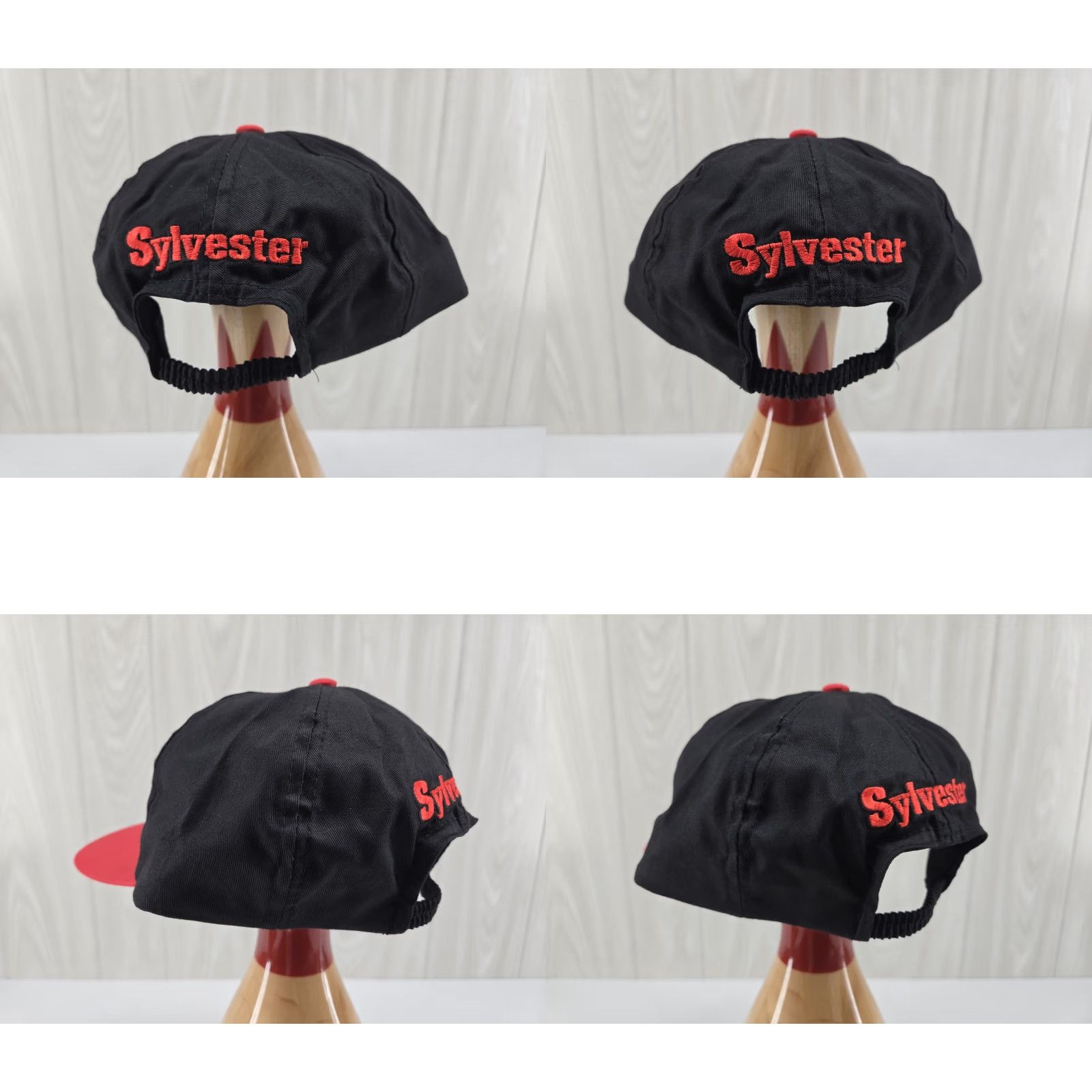 Vintage VINTAGE Looney Tunes Sylvester Black & Red Baseball Cap Men Adjustable Canvas Cap 1993 90s Cartoon USA Size ONE SIZE - 8 Thumbnail