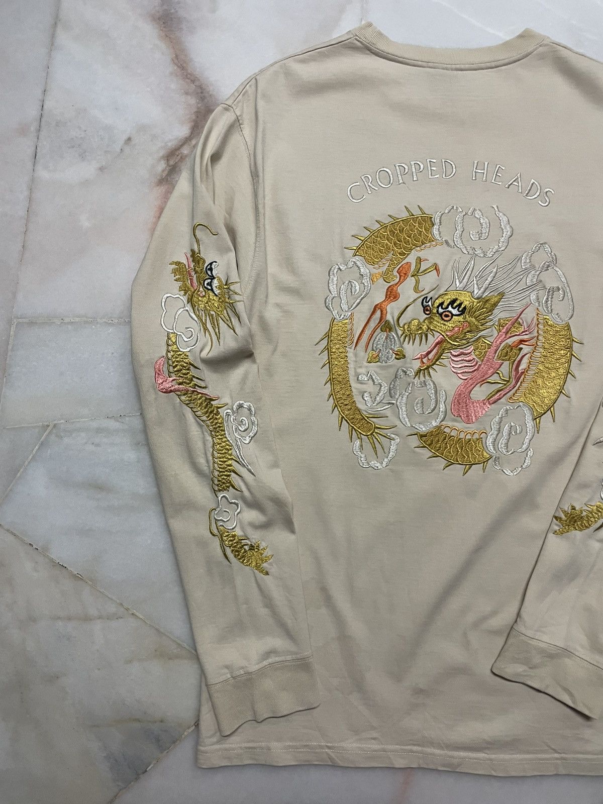 Seditionaries Vintage Japanese Cropped Heads Dragon Embroidery Logo Tattoo Size US L / EU 52-54 / 3 - 4 Thumbnail
