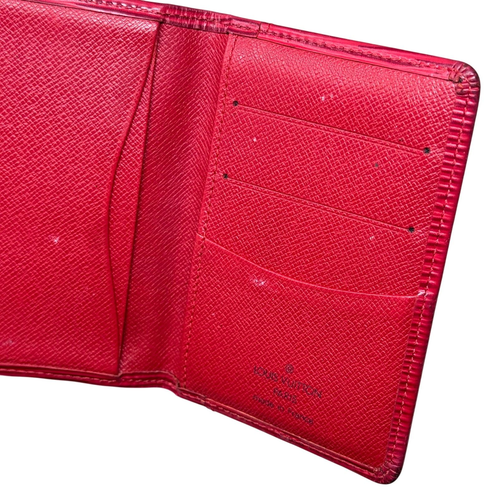 Louis Vuitton Louis Vuitton Red Pocket Organizer Size ONE SIZE - 5 Thumbnail