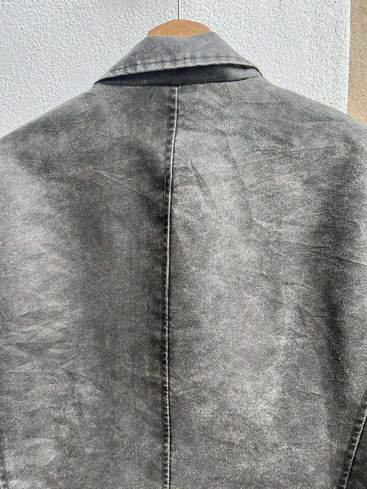 semanticdesign Vintage Y2K Semantic Design Leather Suede Jacket Size US M / EU 48-50 / 2 - 13 Thumbnail