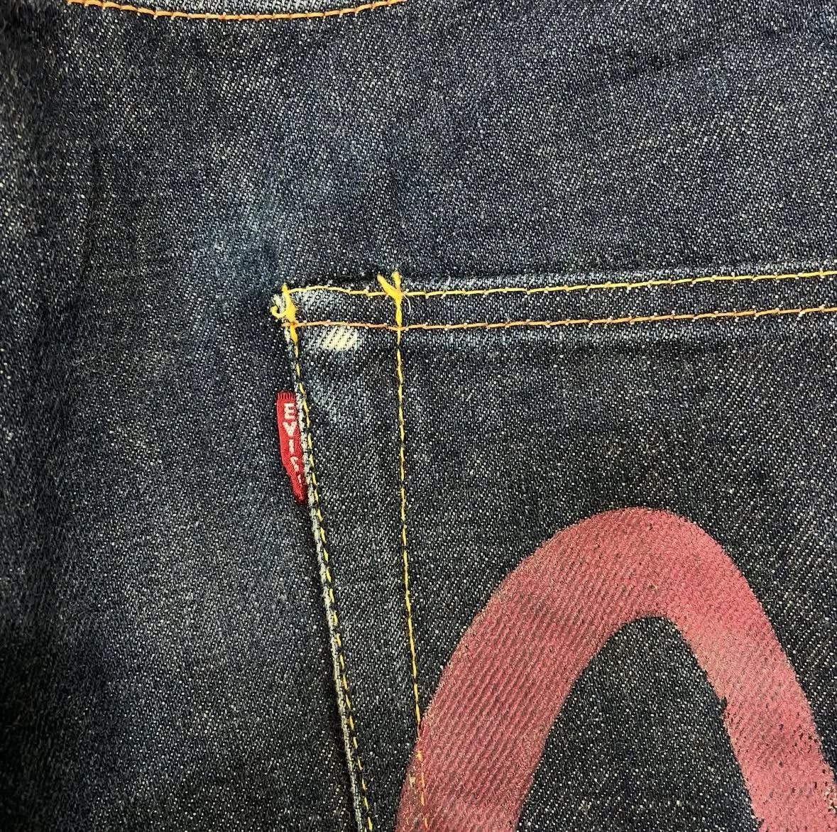 Evisu Evisu Yamane No.2 Lot 2002 Selvedge Denim Jorts Size US 42 / EU 58 - 5 Thumbnail