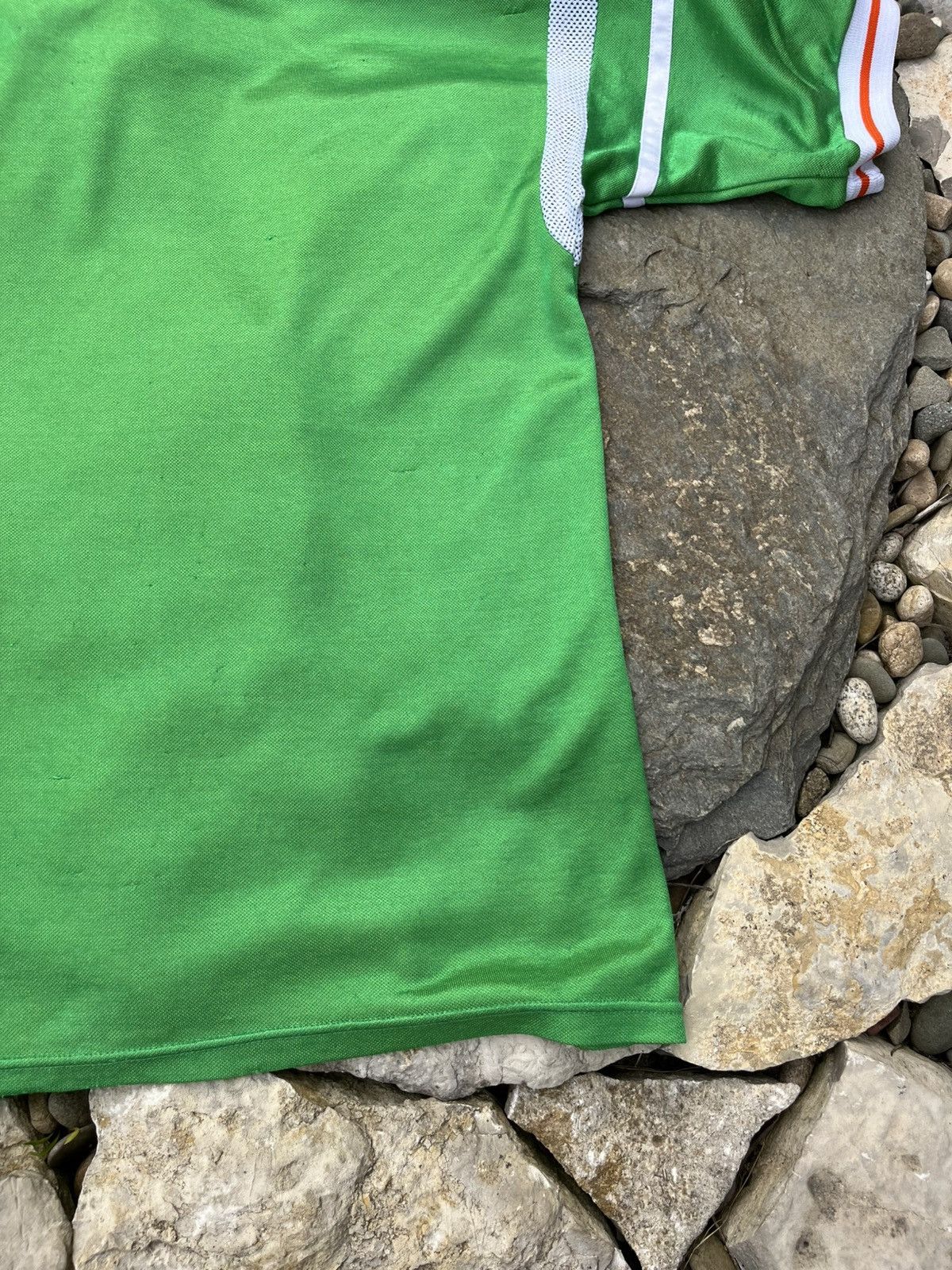 Adidas × Vintage Vintage 80s Adidas Ireland soccer jersey national team lucky Size US L / EU 52-54 / 3 - 22 Thumbnail