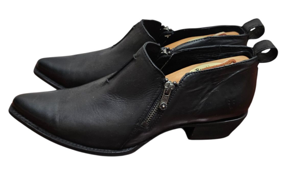Frye FRYE Sacha Moto Shootie Boots Size 11 B Black Women's Ankle Size US 11 / IT 41 - 7 Thumbnail