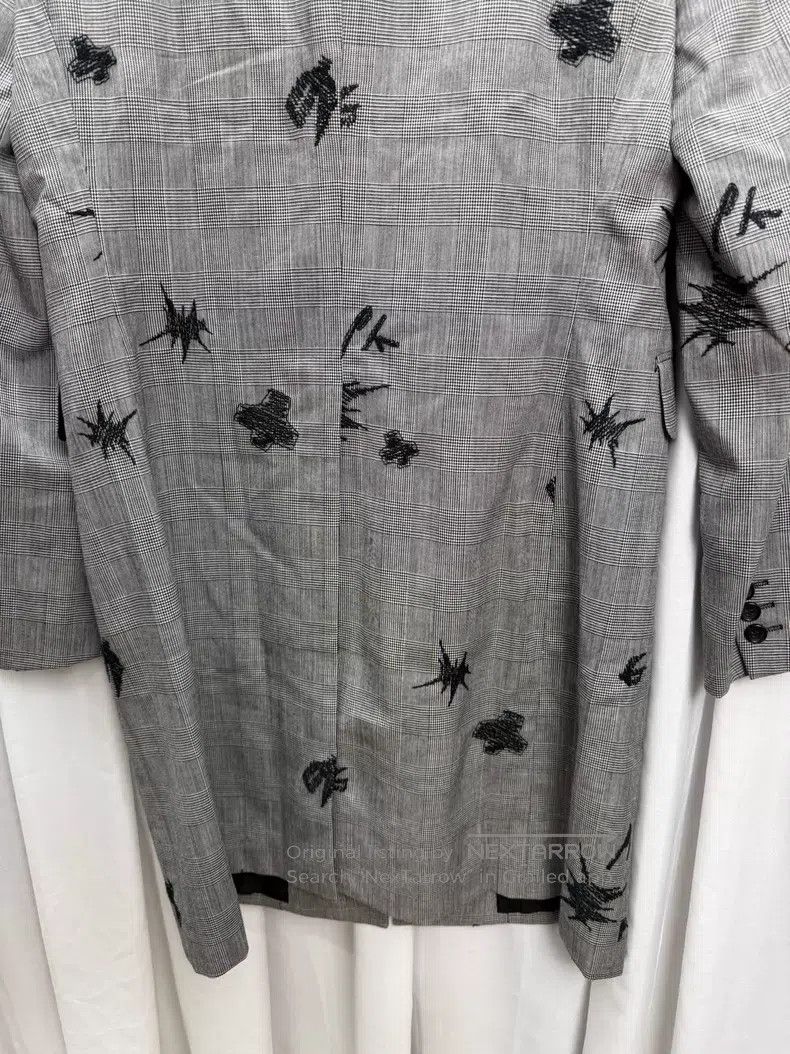 Comme des Garcons Comme Des Garcons Embroidered graffiti coat| Size US M / EU 48-50 / 2 - 7 Thumbnail