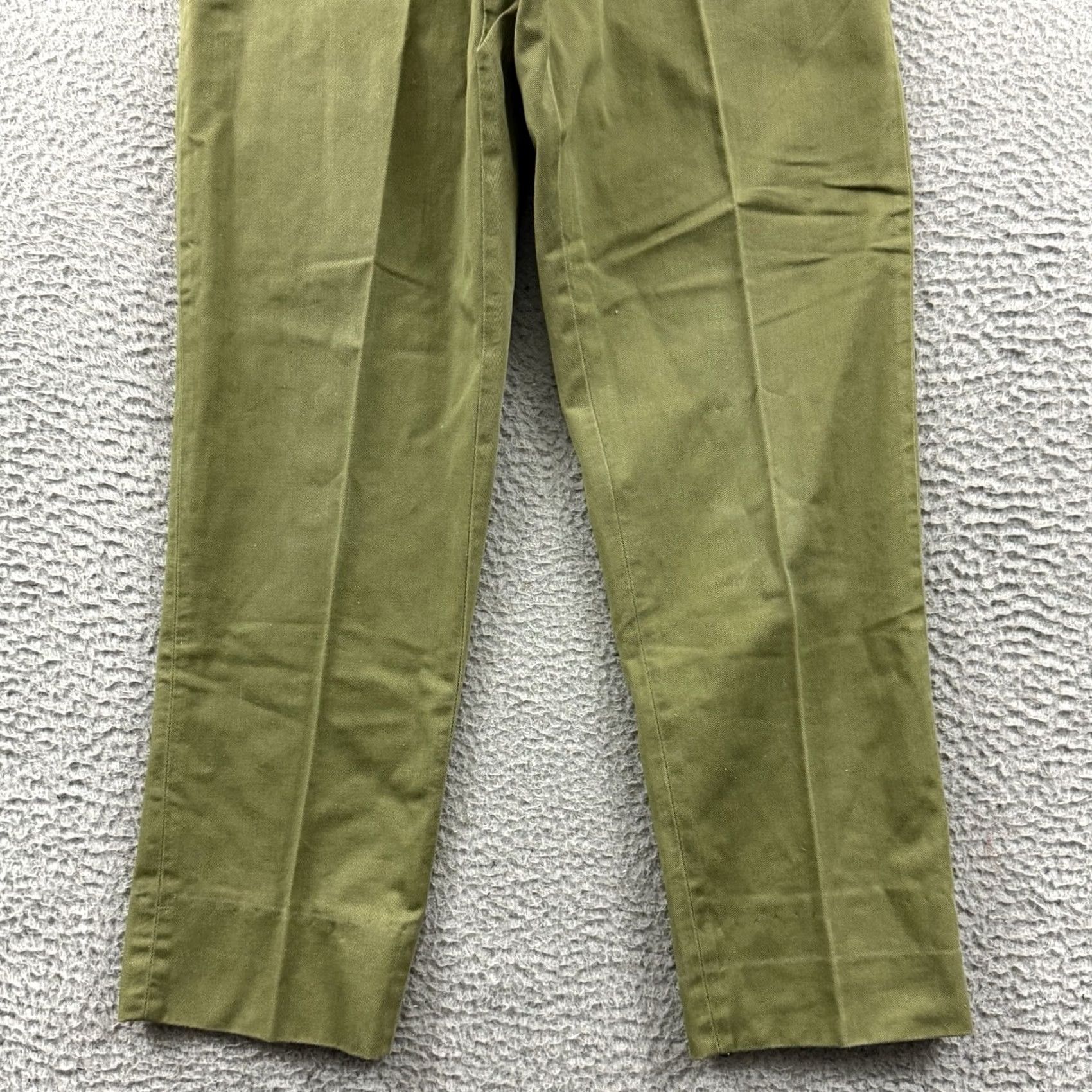 Vintage VINTAGE Boy Scouts Of America Pants Mens 26x28 Green Pleated Slacks 70s Outdoor Chino Shirt? Size US 26 / EU 42 - 2 Thumbnail