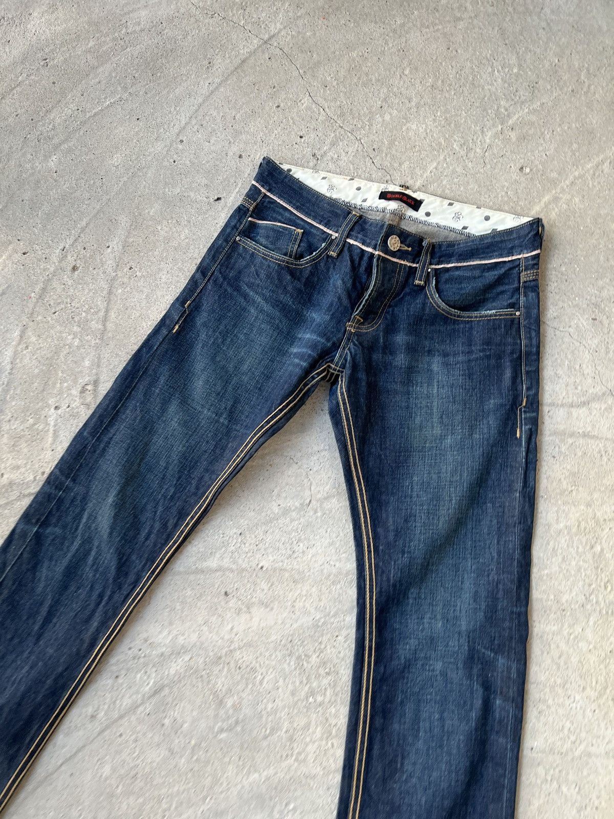 Japanese Brand DoubleBlack Luxury Garment Japanese Fabric Selvedge Jeans Size 32" / US 10 / IT 46 - 2 Thumbnail