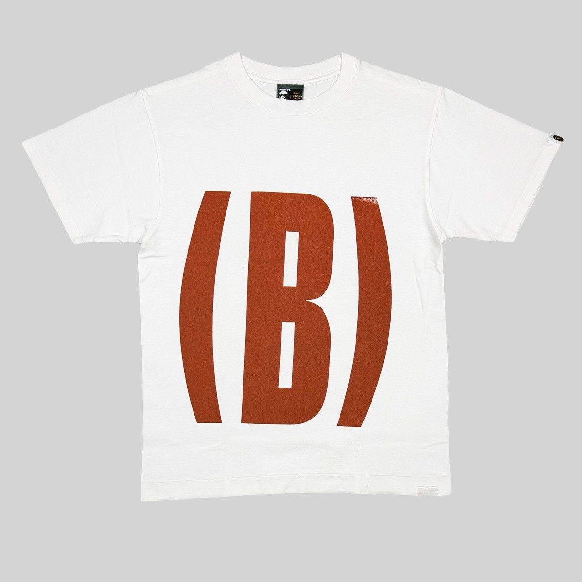image of Bape Sounds Handprint Tee in White, Men's (Size Medium)
