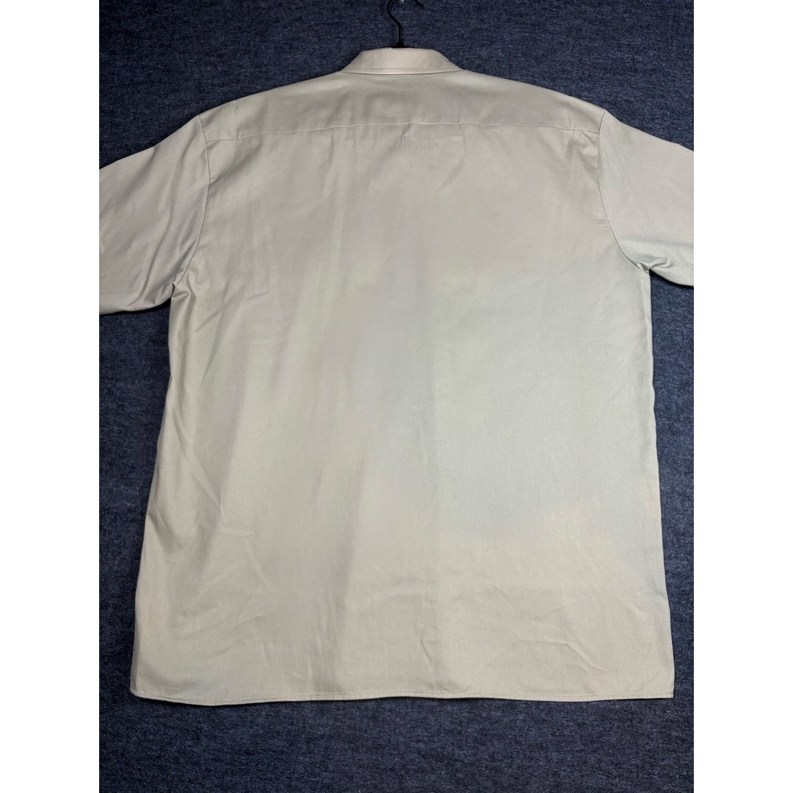 Dickies Dickies Men’s XL Beige Button Down Long Sleeve Mechanic#0466 Size US XL / EU 56 / 4 - 3 Thumbnail