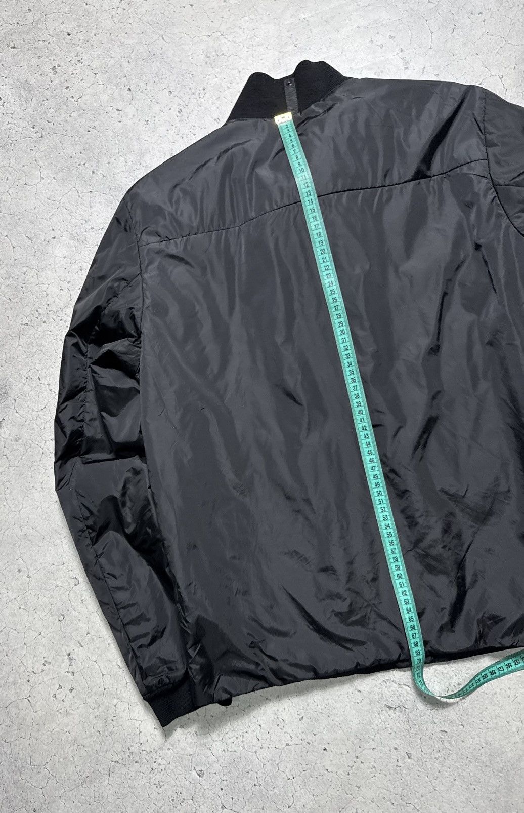 Prada Prada Milano Red Tab Bomber Black Jacket Luxury Nylon Size US M / EU 48-50 / 2 - 16 Thumbnail
