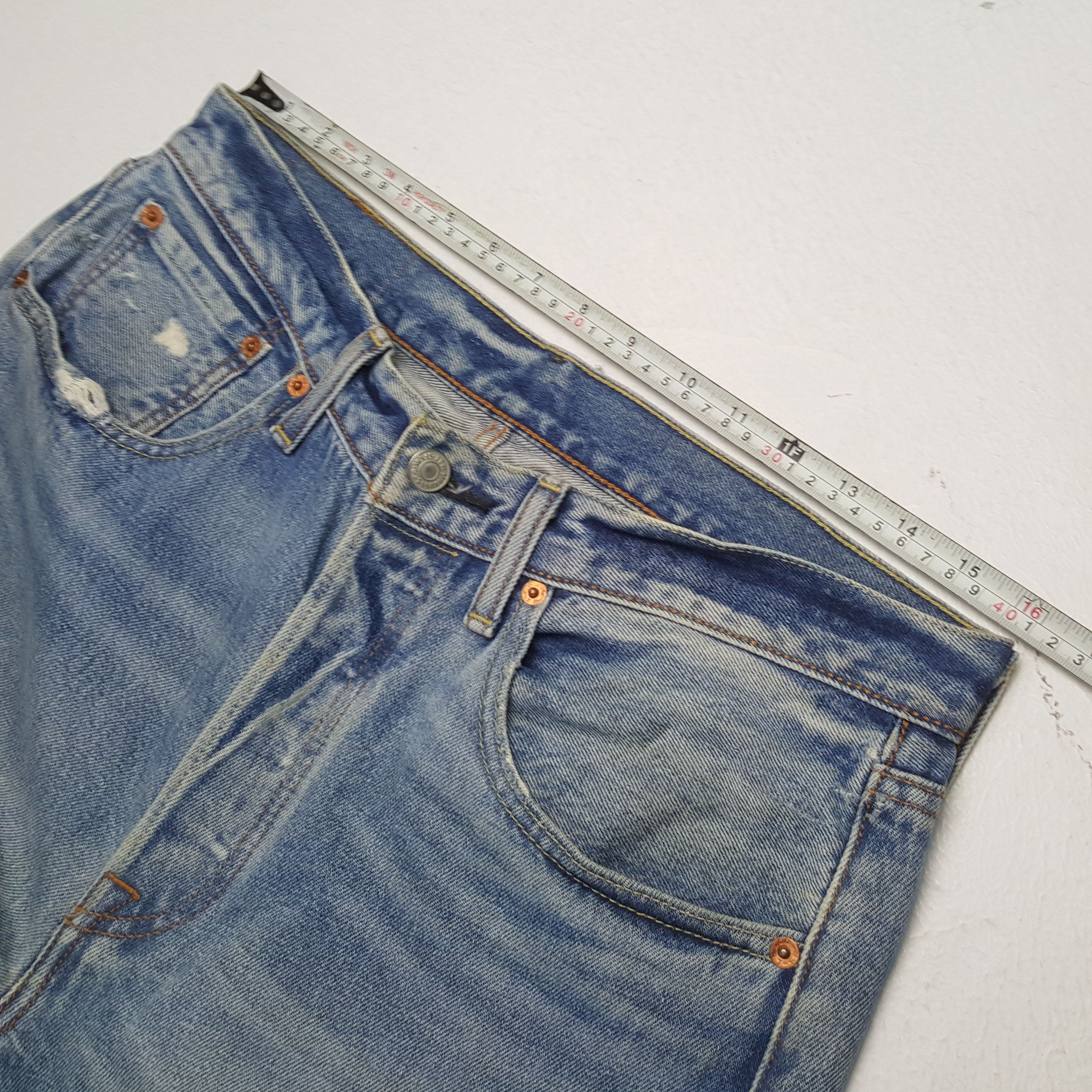Levi's × Vintage LEVI'S Streetwear Style Distressed Jeans Size US 32 / EU 48 - 7 Thumbnail