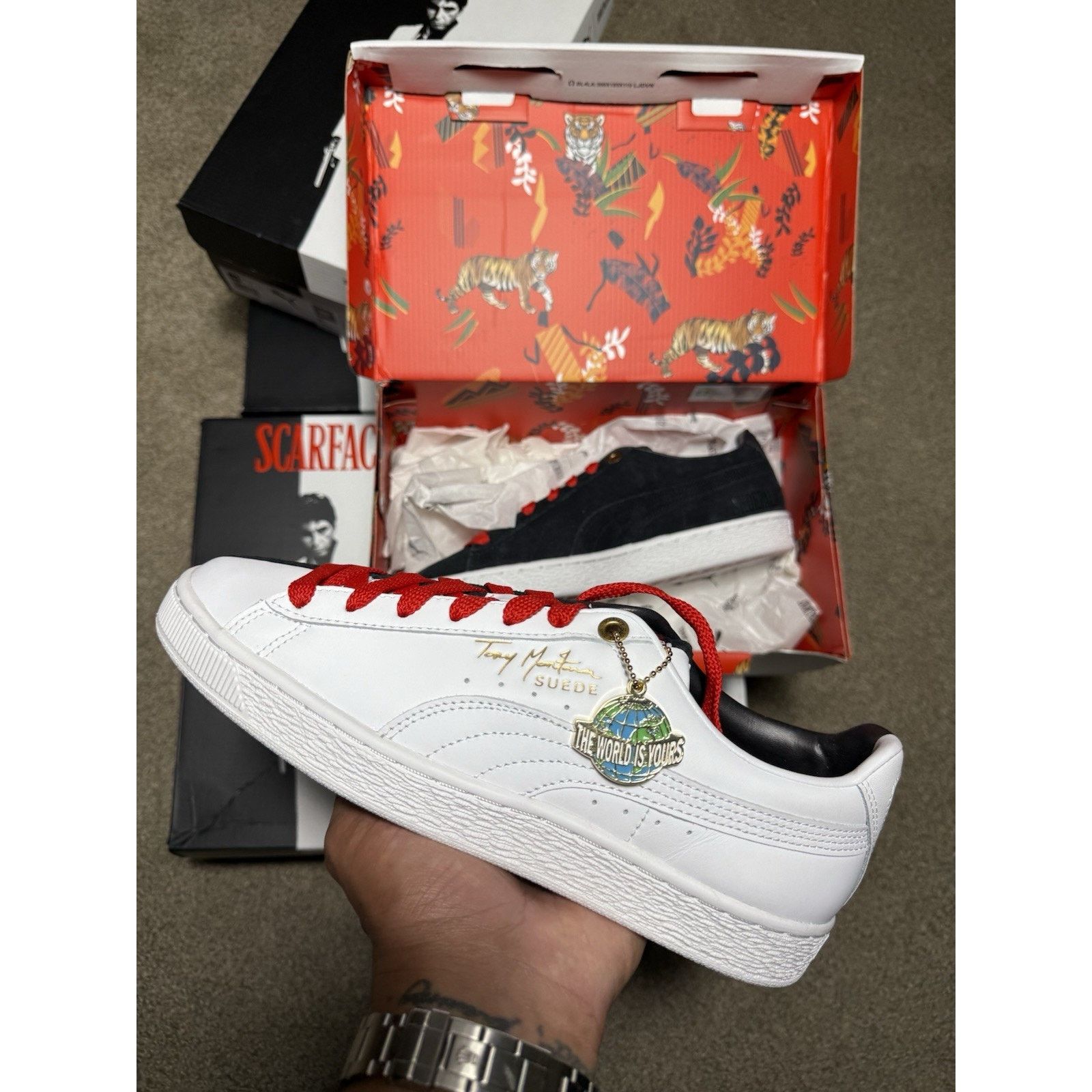 Puma PUMA X Scarface Tony Montana X SP Limited Edition Suede Rare Size US 9.5 / EU 42-43 - 1 Thumbnail