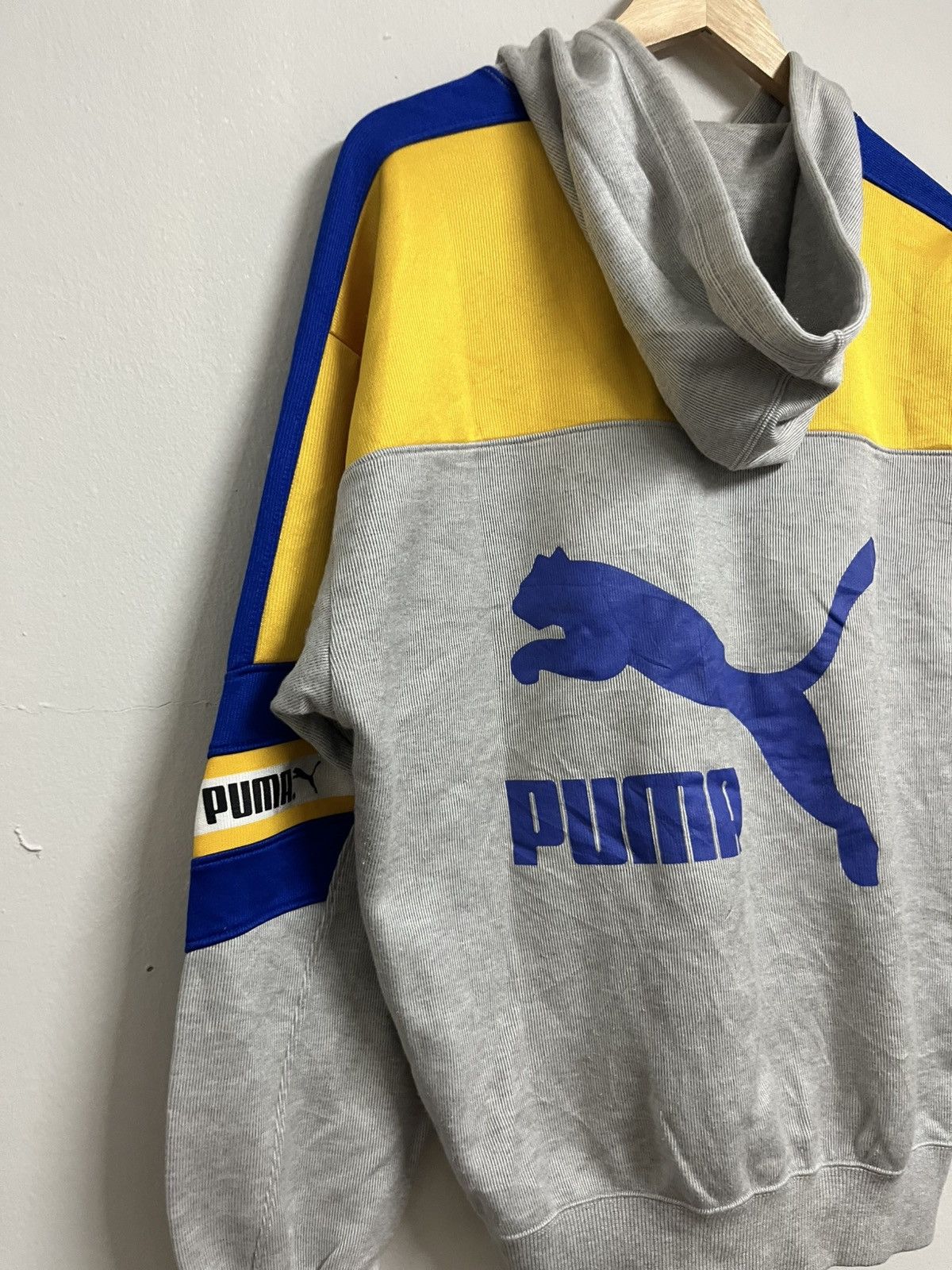 Japanese Brand 💥Vintage PUMA BIG LOGO Hoodie Size US L / EU 52-54 / 3 - 12 Thumbnail