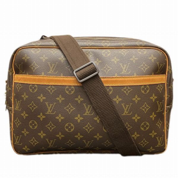Louis Vuitton Louis Vuitton Louis Vuitton Monogram Reporter GM Shoulder Bag Canvas Crossbody Bag M45252 in Good Condition Size ONE SIZE - 1 Thumbnail