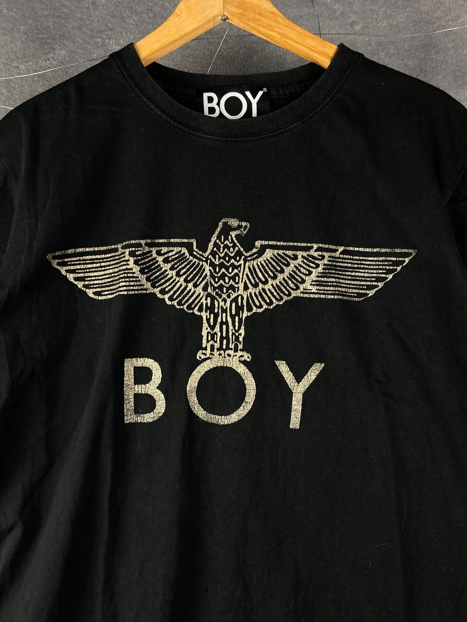 Boy London Boy London t-shirt black vintage retro streetwear Size US S / EU 44-46 / 1 - 2 Thumbnail