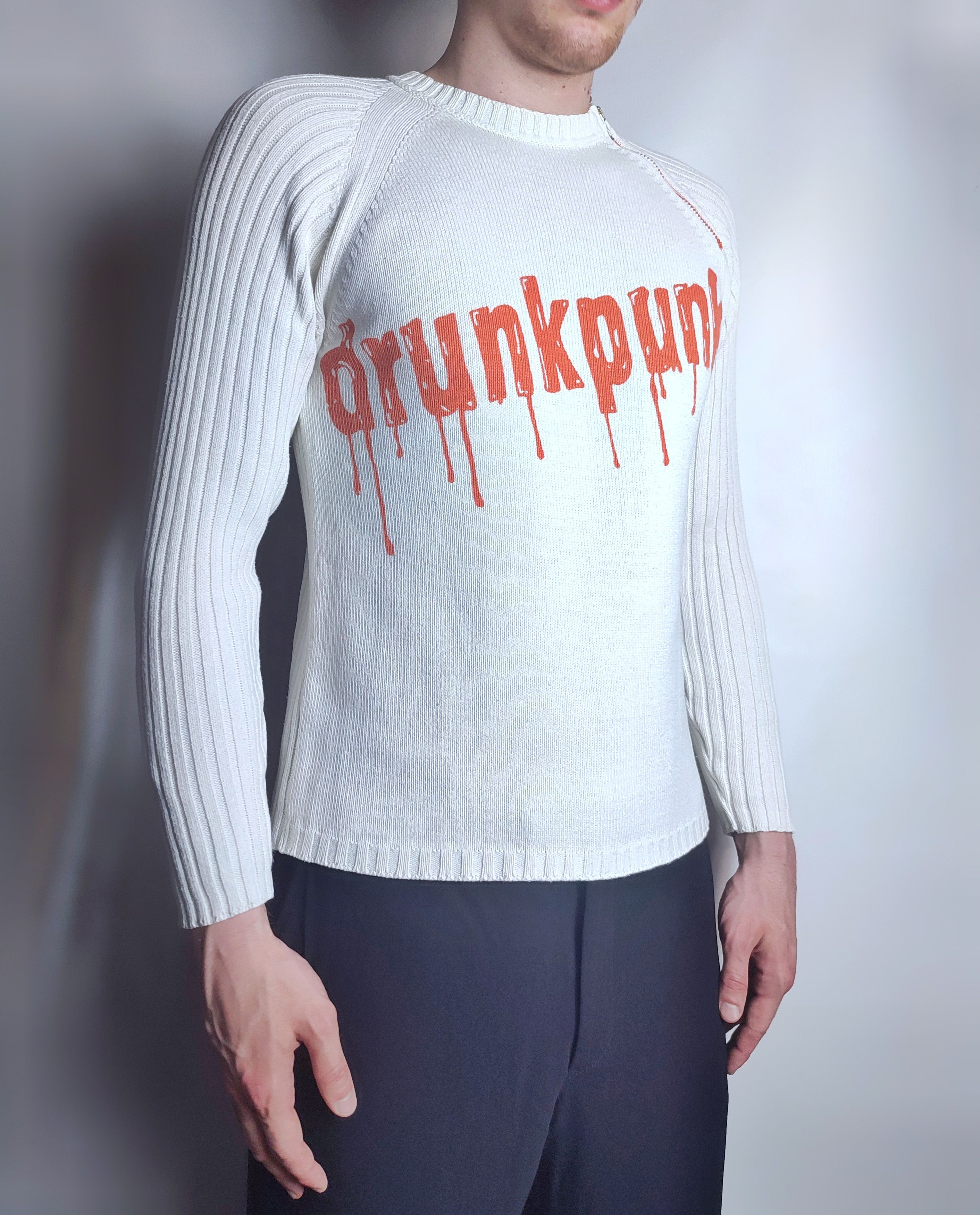Japanese Brand × Vintage Punk Drunk ers vintage sweater Size US M / EU 48-50 / 2 - 14 Thumbnail