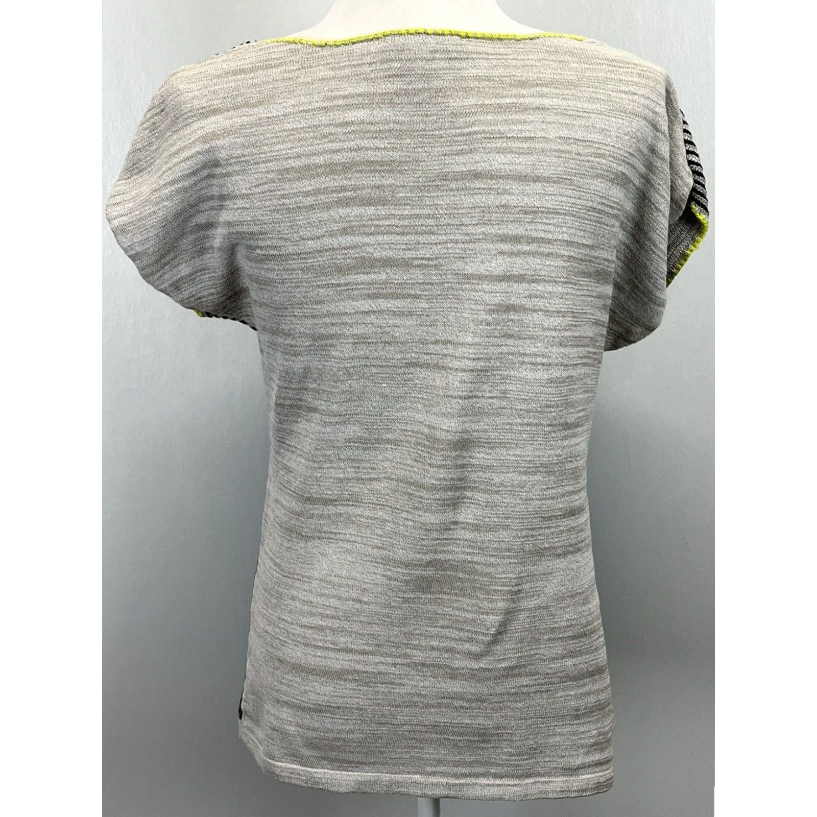 Coldwater Creek Coldwater Creek Sweater Mens Small Extra Large XL Geometric Grey Black Size S / US 4 / IT 40 - 3 Thumbnail