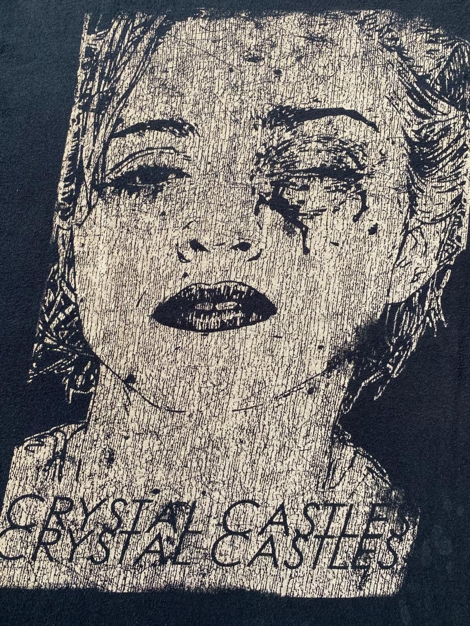 Band Tees × Vintage Crystal Castles Madonna t shirt Classic Size US L / EU 52-54 / 3 - 6 Thumbnail