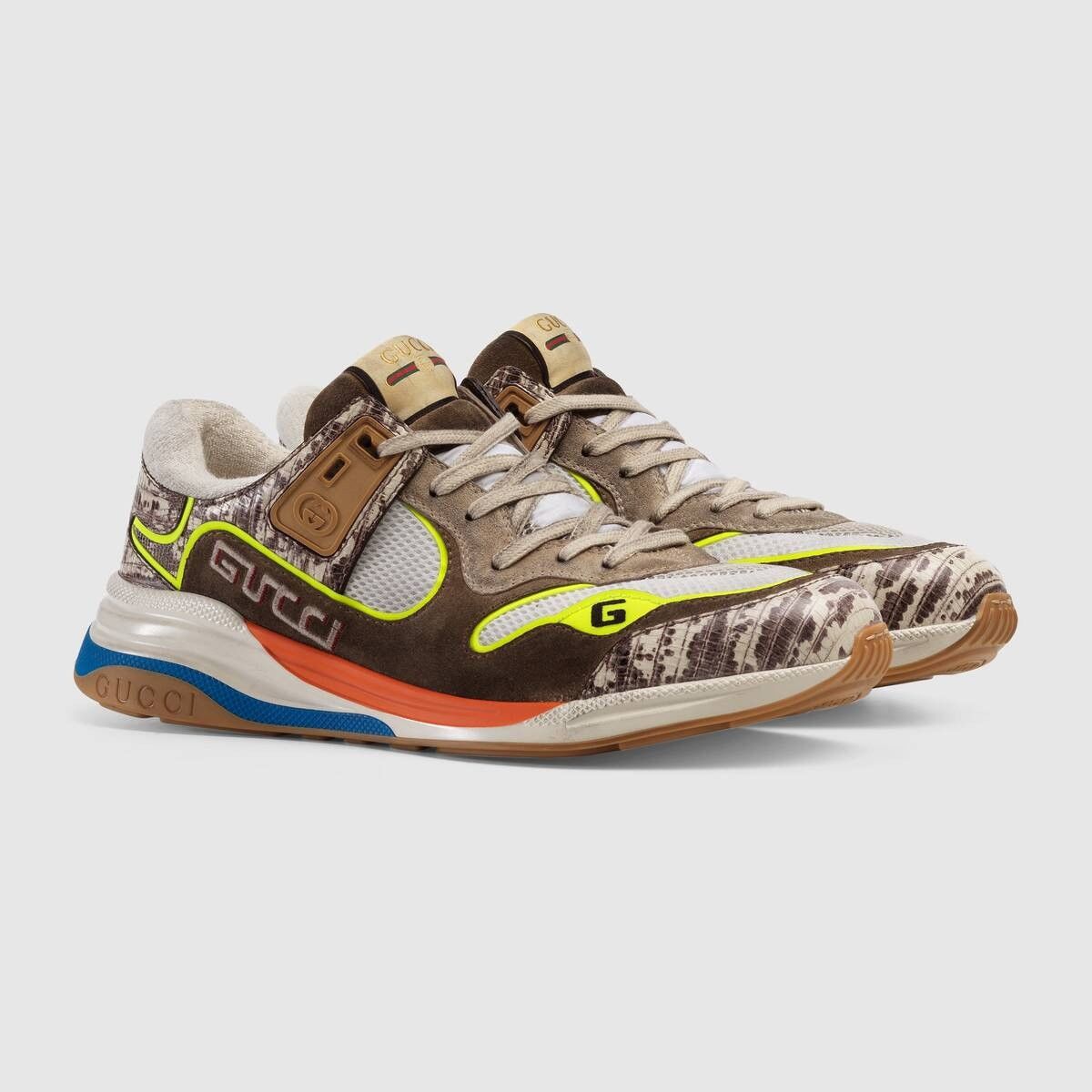 Gucci o1s1wg110125 Ultrapace Sneakers in Multicolor Size US 15 / EU 48 - 2 Thumbnail