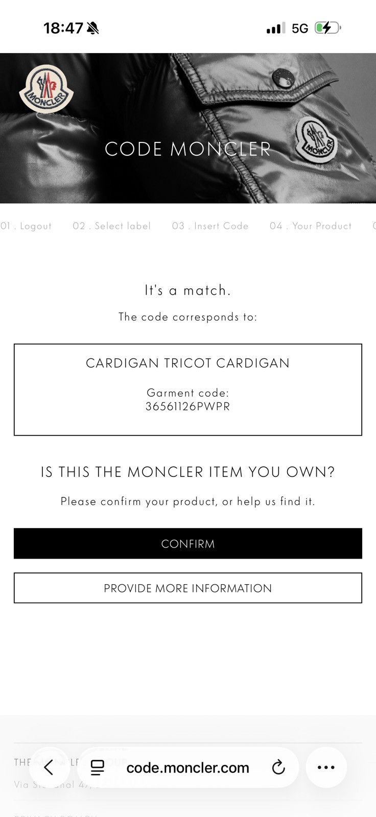 Moncler Moncler Tricot Cardigan Size US M / EU 48-50 / 2 - 17 Thumbnail