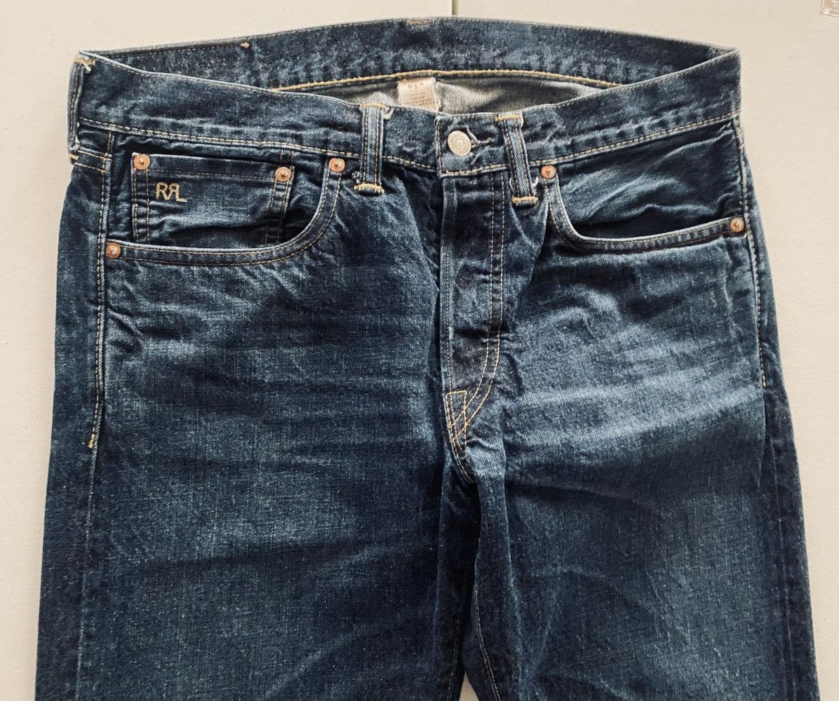 RRL Ralph Lauren RRL Slim Fit American Selvedge Still Water Wash 2 Jeans 32 Size US 32 / EU 48 - 11 Thumbnail