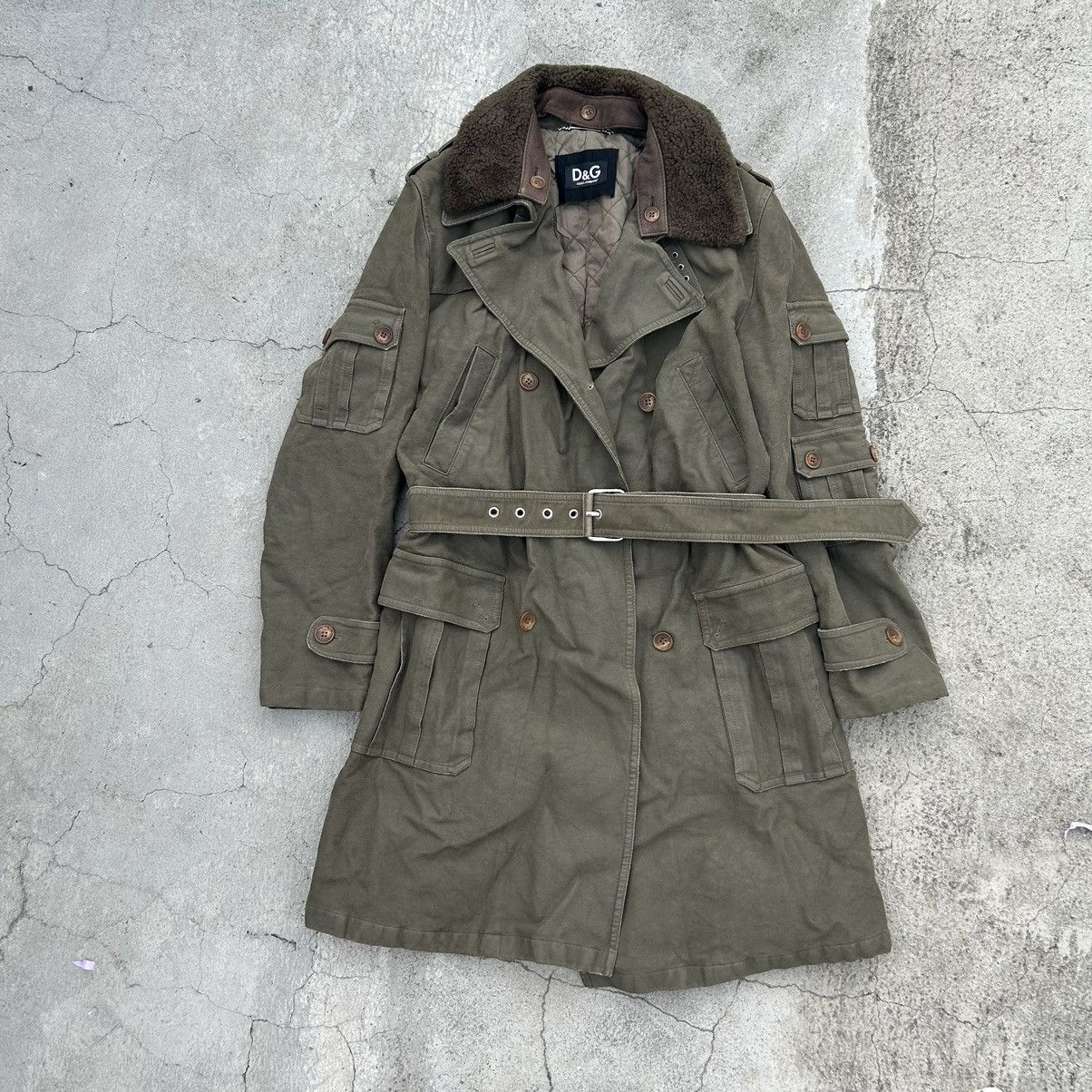 Dolce & Gabbana Dolce and Gabbana AW03 Heavy Coat Size US S / EU 44-46 / 1 - 1 Thumbnail