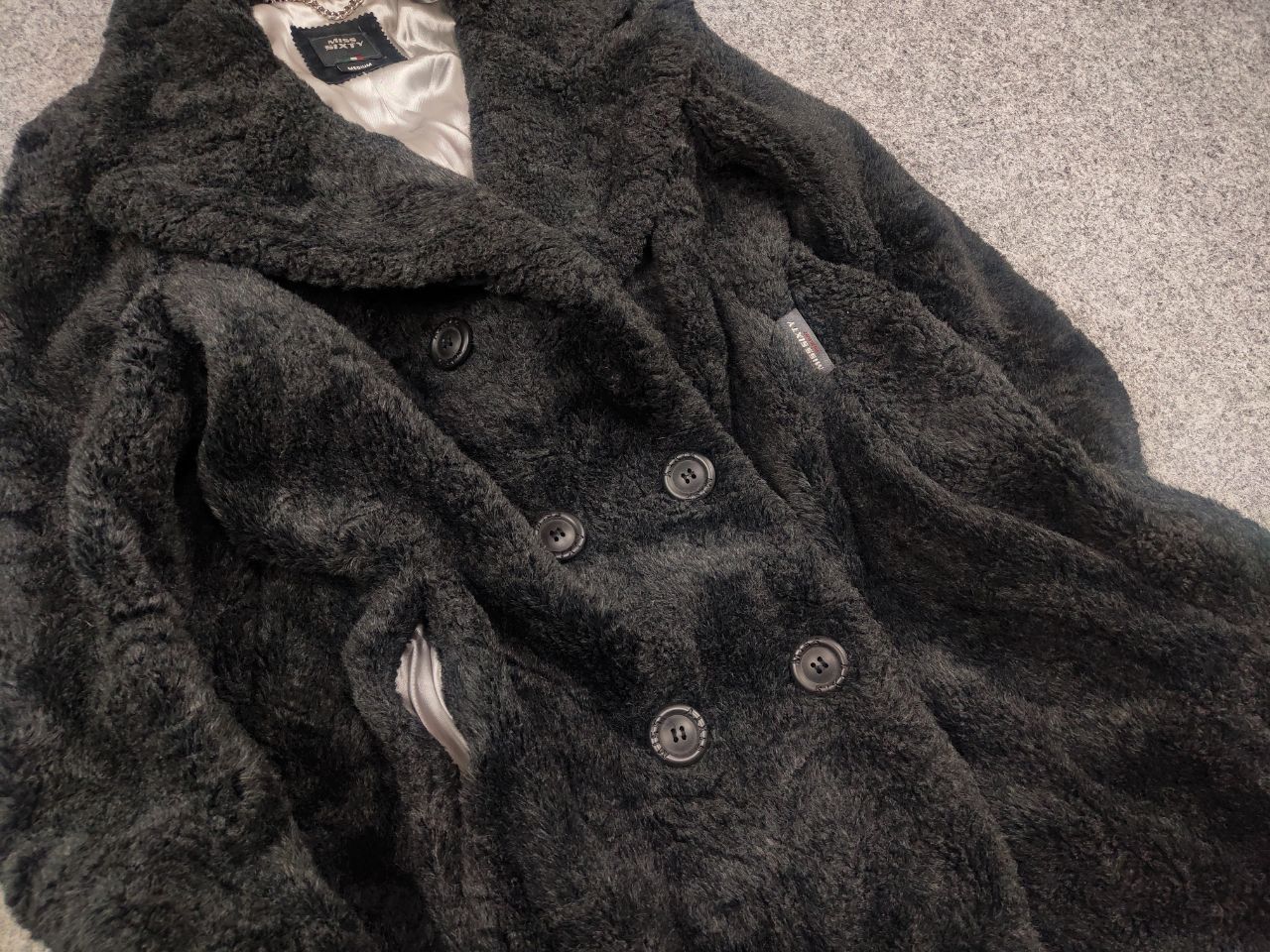 Miss Sixty Vintage Miss Sixty Fur double breasted Coat Jacket Y2K Style Size M / US 6-8 / IT 42-44 - 7 Thumbnail