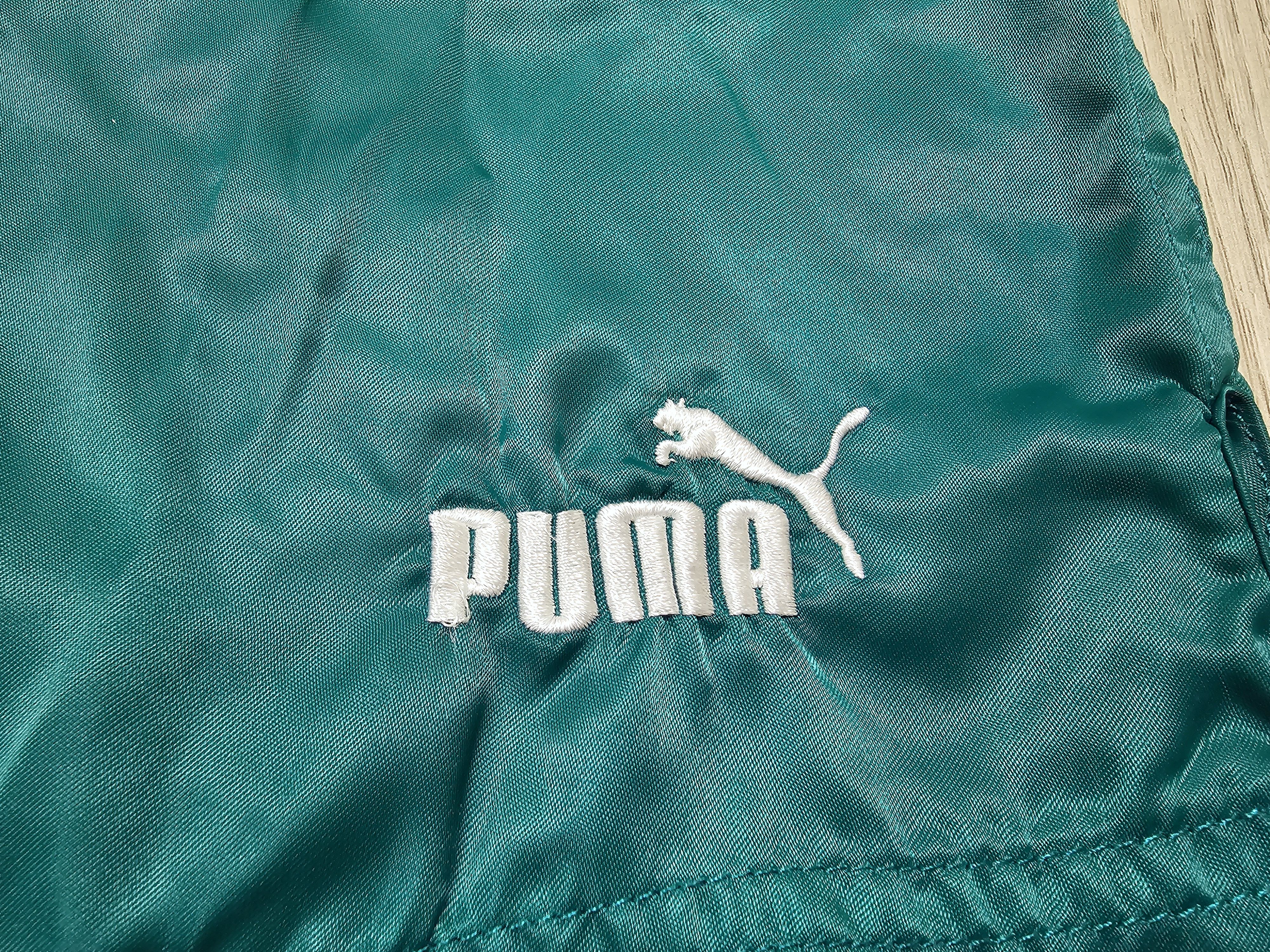 Puma PUMA SHORTS VINTAGE NYLON GREEN 90 SPRINTER RUNNING SHORTS M Size US 34 / EU 50 - 4 Thumbnail