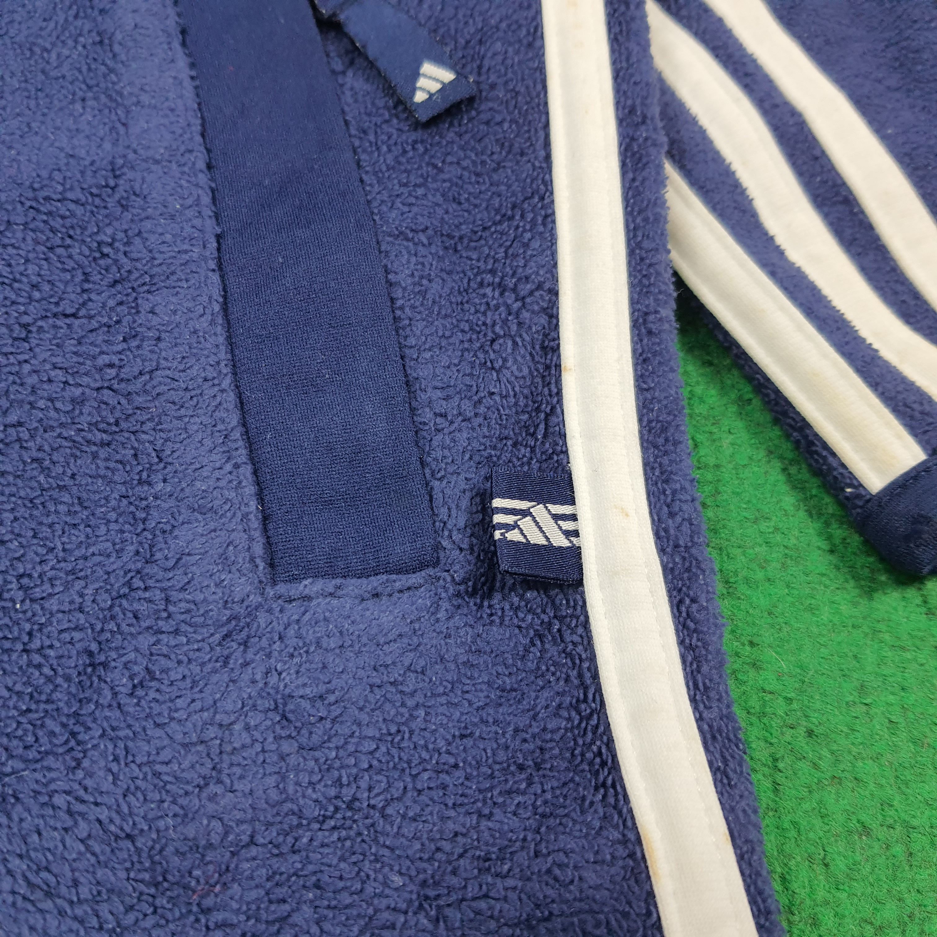 Adidas Vintage Adidas Track Jacket Fleece Full Zip Custom Y's Logo Size US L / EU 52-54 / 3 - 3 Thumbnail