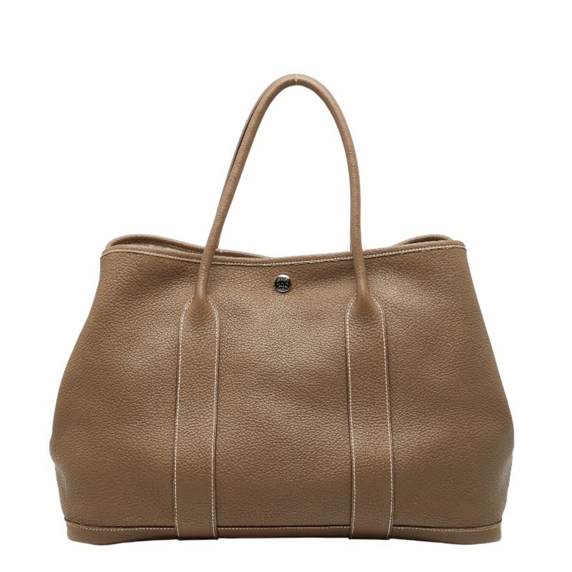 Hermes Hermes Garden Party 36 Tote Bag Handbag Etoupe Beige Negonda Women's HERMES Size ONE SIZE - 1 Thumbnail
