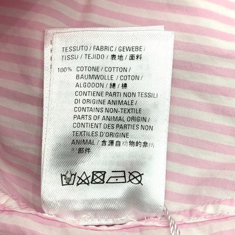 Balenciaga Balenciaga size 34 Pink striped logo monogram print lace-u Size XXS / US 00 / IT 34 - 7 Thumbnail