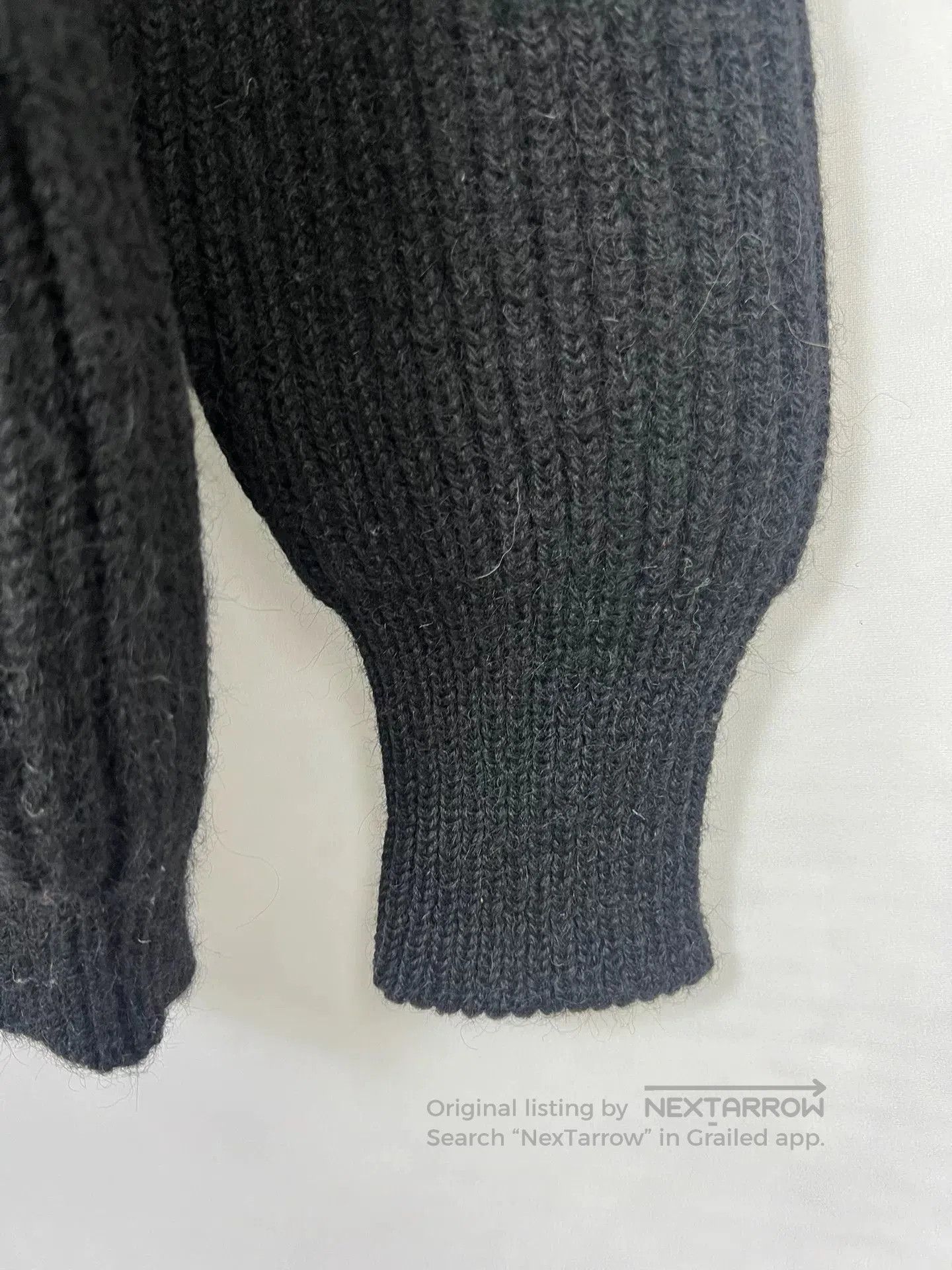 Saint Laurent Paris Saint Laurent Black Knit Cardigan Sweater. Size US M / EU 48-50 / 2 - 4 Thumbnail