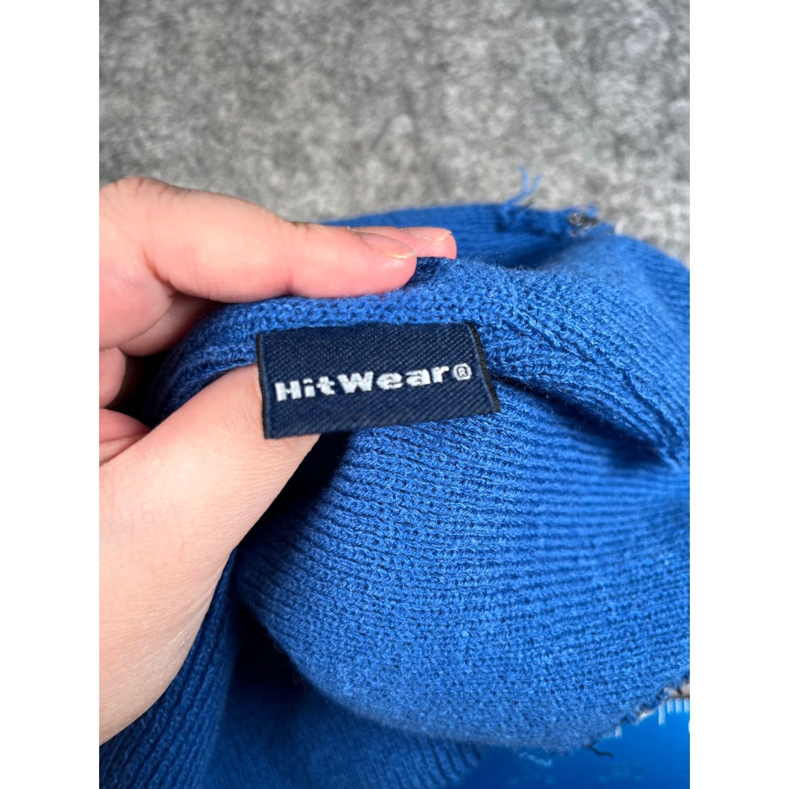 Vintage Hitwear LifeWave Beanie Toque Gray 100% Acrylic Adult One Size Unisex Wellness Patch Knit Hat/Cap Winter Size ONE SIZE - 7 Thumbnail
