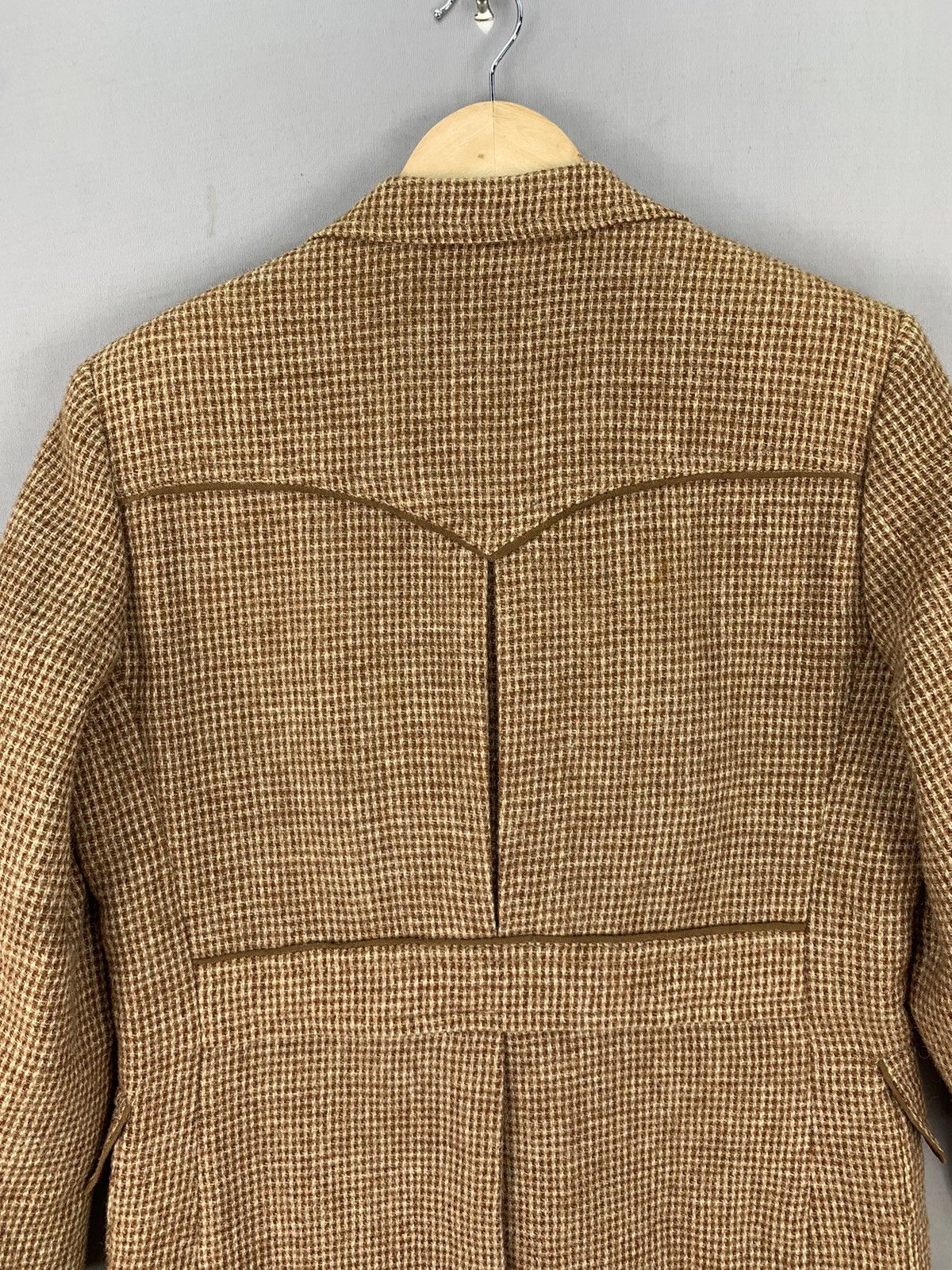 Harris Tweed Vintage Harris Tweed Wool Brown Blazer Jacket Size US S / EU 44-46 / 1 - 17 Thumbnail