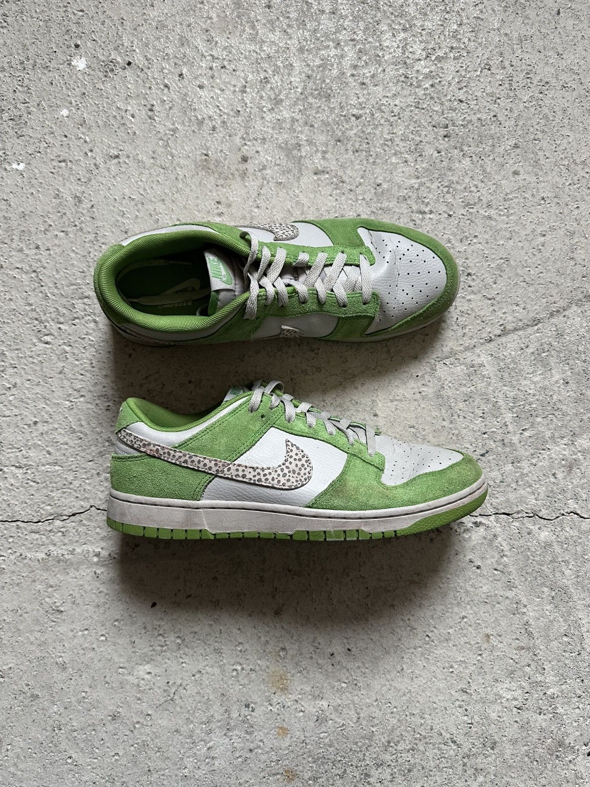 Nike Dunk Low Safari Swoosh Green size - 45 us - 11.5