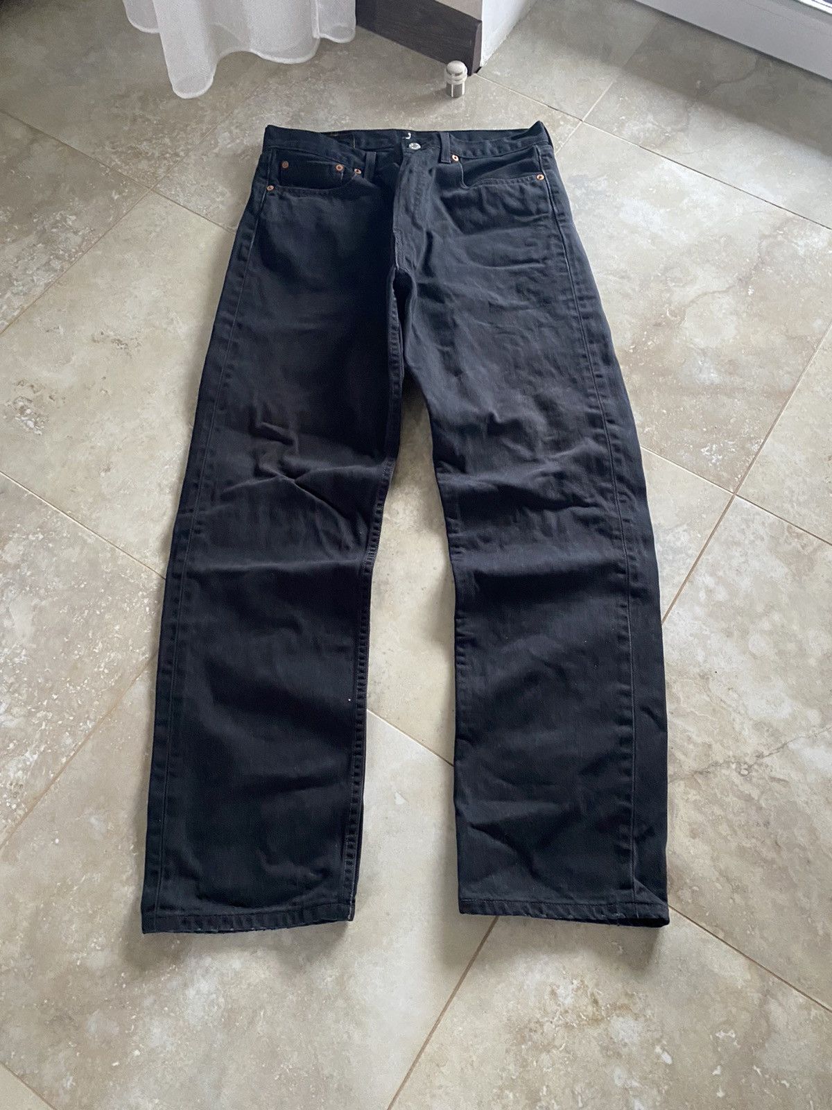 Levi's Vintage Levis Baggy 590 Jeans Made in Usa 2000s Y2K Black Size US 34 / EU 50 - 1 Thumbnail