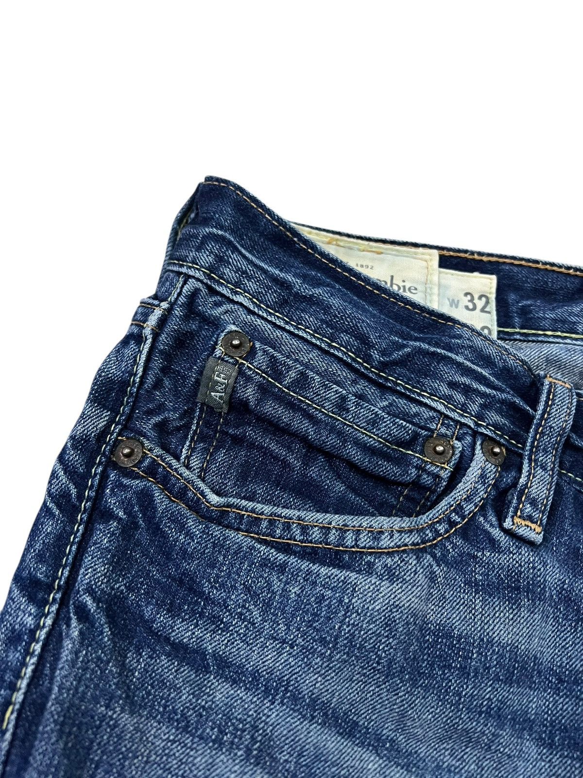 Abercrombie & Fitch × If Six Was Nine × Seditionaries ABERCROMBIE & FITCH FLARE PAINTER DENIM RARE Size US 33 - 7 Thumbnail