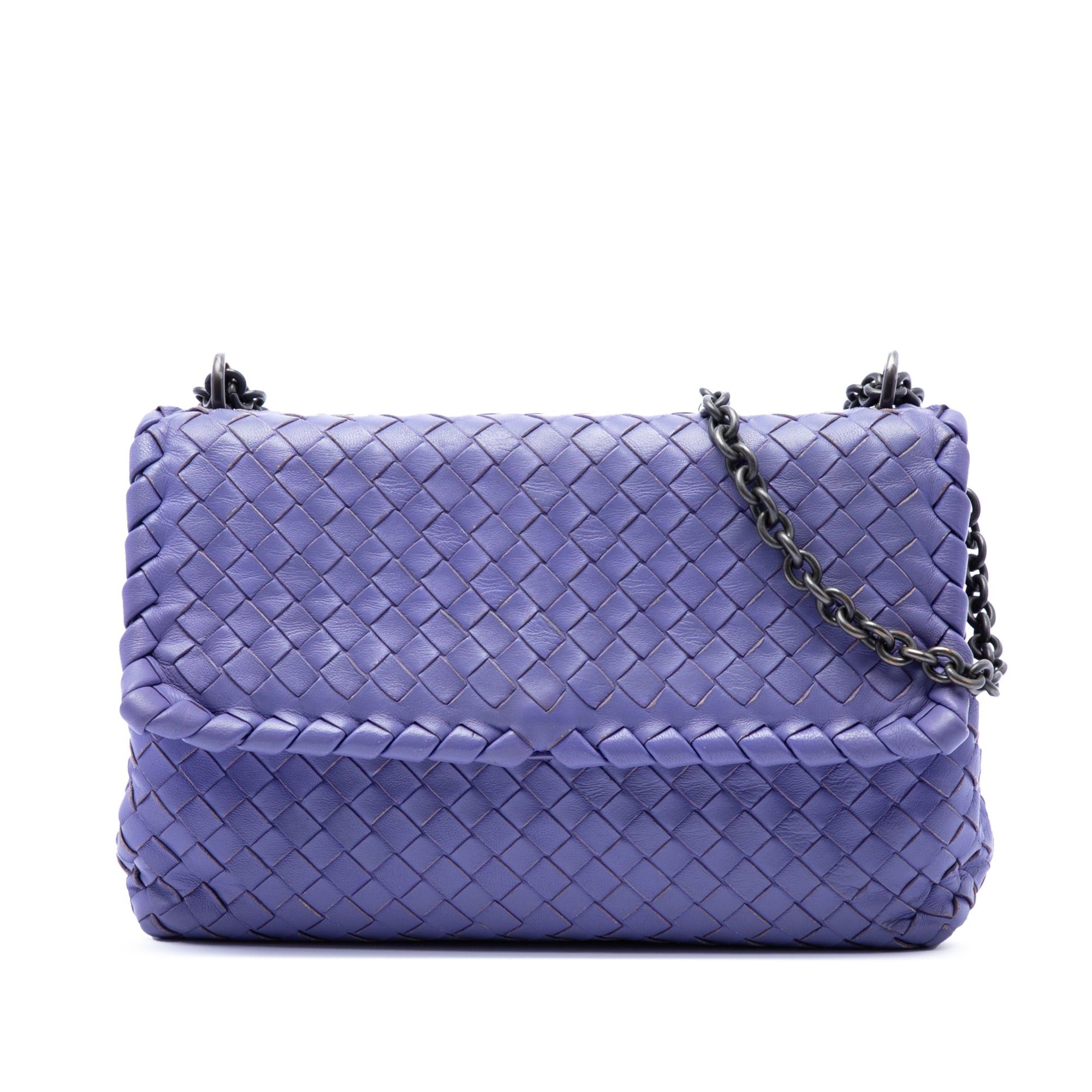 Bottega Veneta Small Nappa Intrecciato Olimpia Crossbody Size ONE SIZE - 1 Thumbnail
