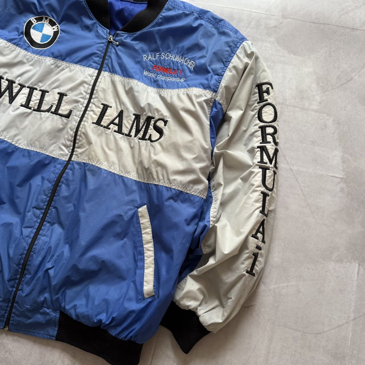 Formula 1 Williams Ralf Schumacher BMW Formula 1 Racing Jacket Size US XXL / EU 58 / 5 - 4 Thumbnail