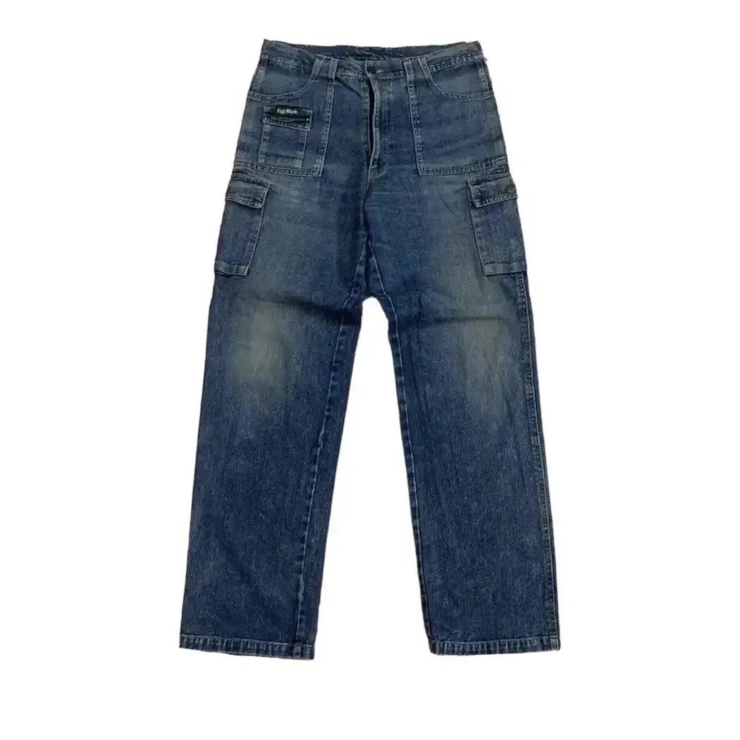 Hiroshi Fujiwara Japanese FUJI MARK Utility Jeans Trousers Cargo Pants W32 Size US 32 / EU 48 - 1 Thumbnail