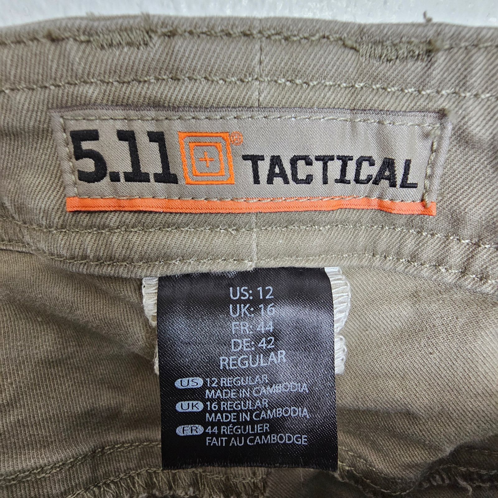 5.11 5.11 Tactical Tan Cargo Pants Work Pants Women 12R Size 34" / US 12 / IT 48 - 7 Thumbnail