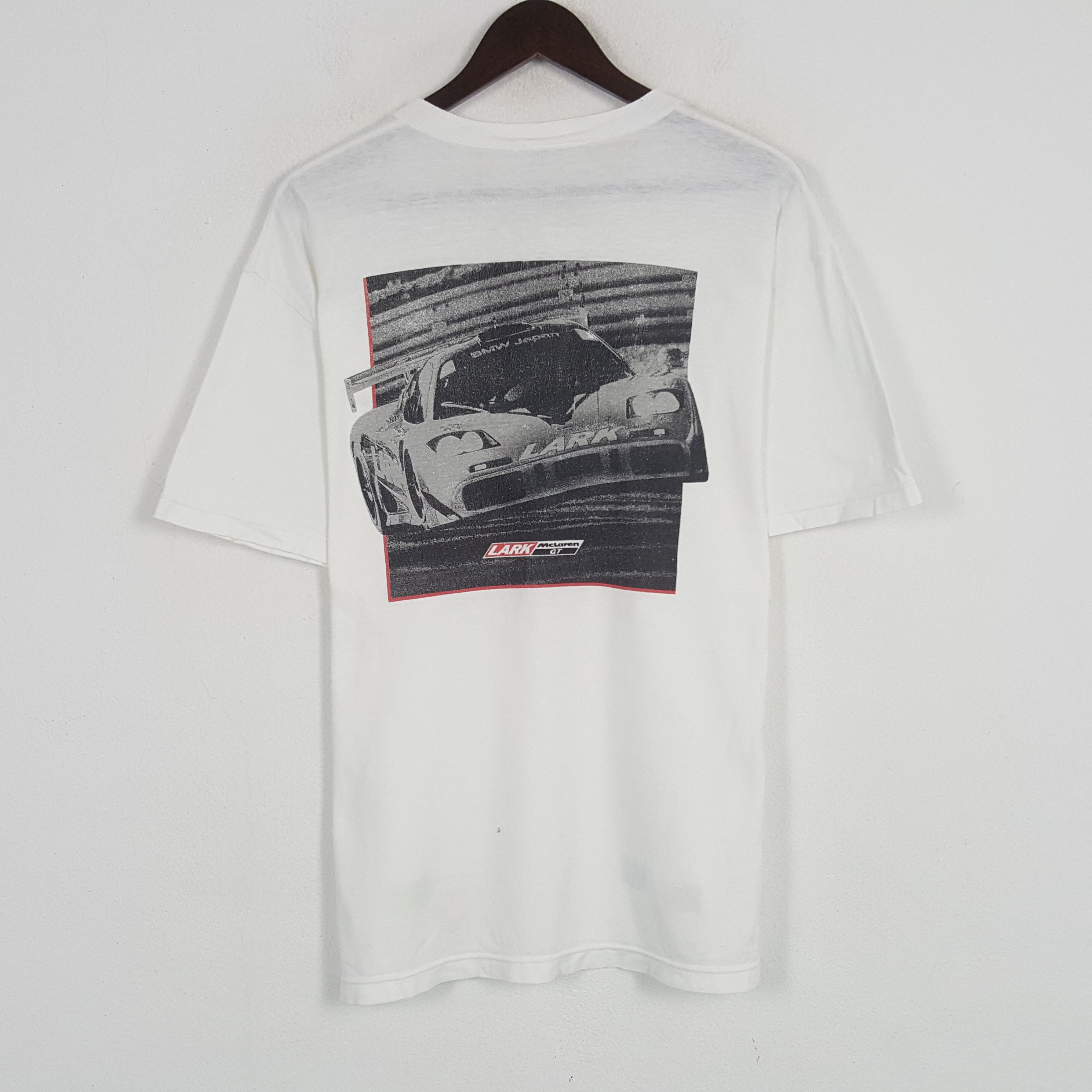 Vintage Vintage Lark McLaren Tshirt Size US L / EU 52-54 / 3 - 1 Thumbnail