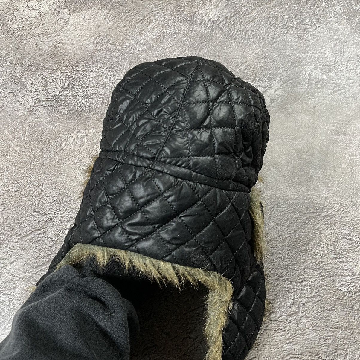 Vintage Vintage 90s Black Mohair Ushanka Beanie Grunge Alt Boxy OS Size ONE SIZE - 4 Thumbnail