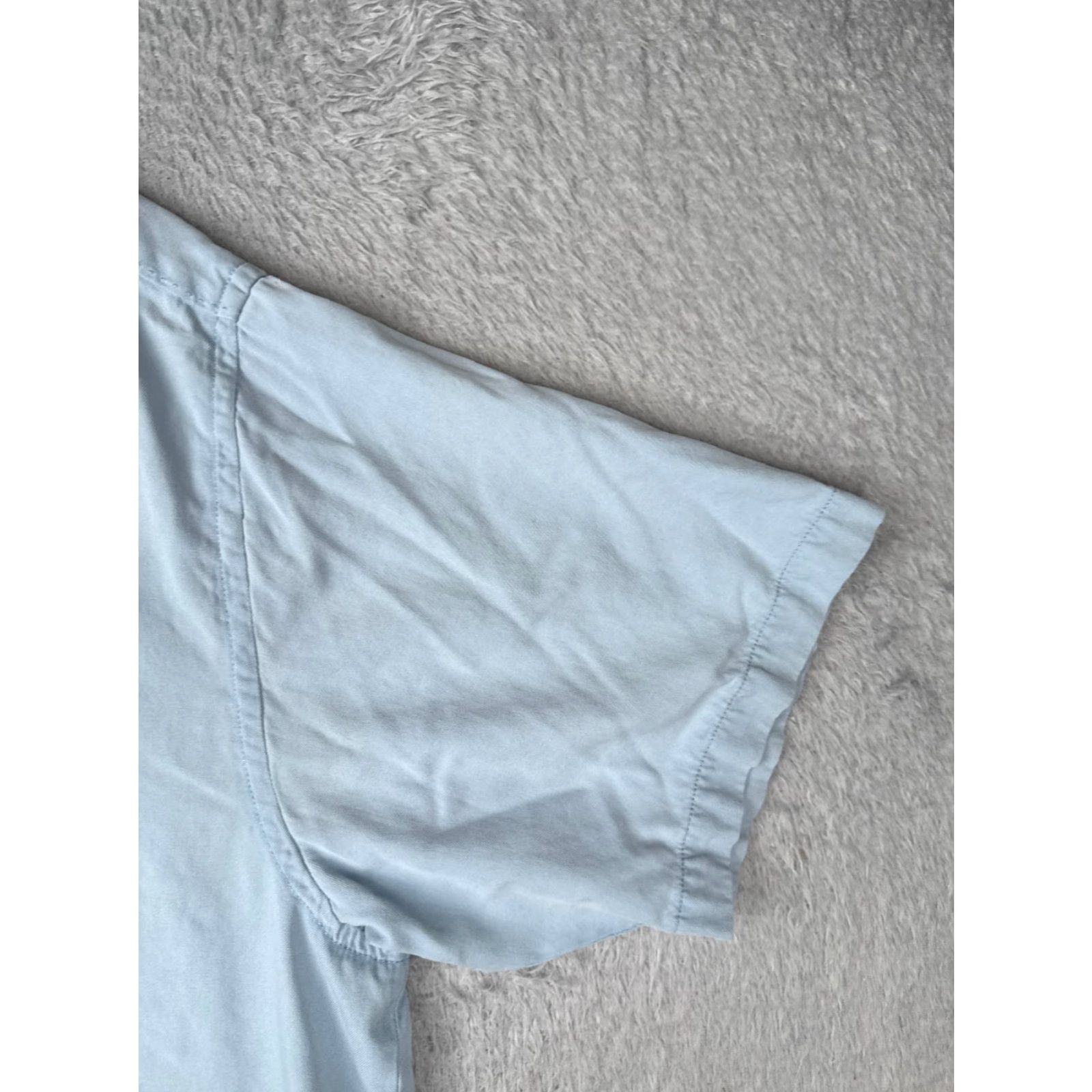 Tommy Bahama Tommy Bahama Shirt Men Extra Large Blue 100% Silk Button Up Camp Pocket Size US XL / EU 56 / 4 - 2 Thumbnail