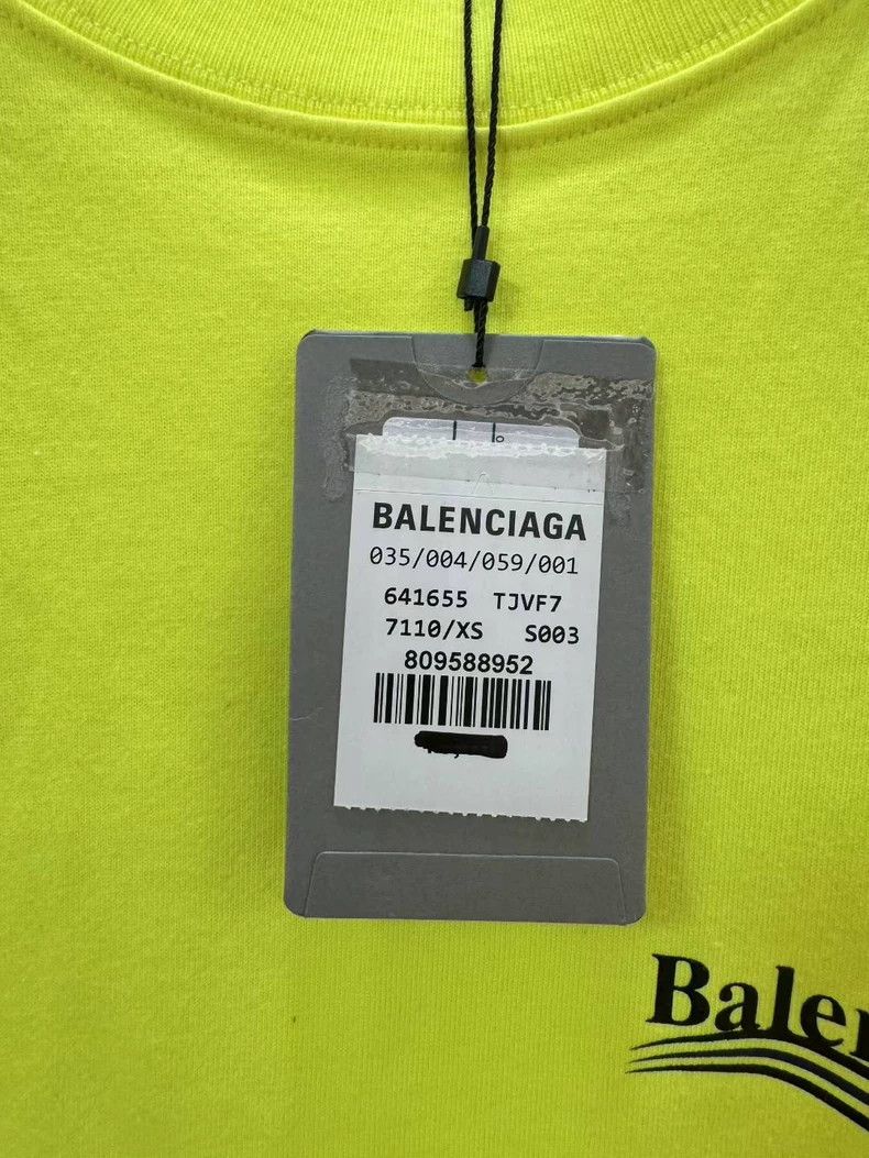 Balenciaga Balenciaga Fluorescent cola short sleeve Size US XS / EU 42 / 0 - 5 Thumbnail