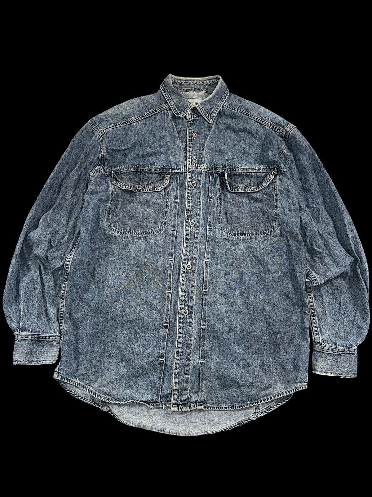 Levi's × Vintage Vintage Levis SilverTab denim shirt Size US M / EU 48-50 / 2 - 1 Thumbnail