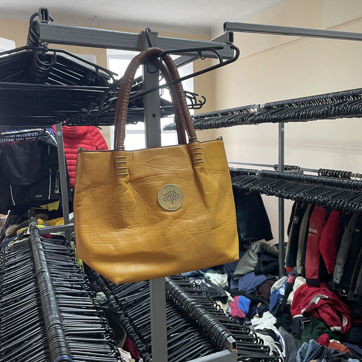 Leather × Mulberry Vintage Mulberry beautiful leather bag Luxury old money merc Size ONE SIZE - 1 Thumbnail